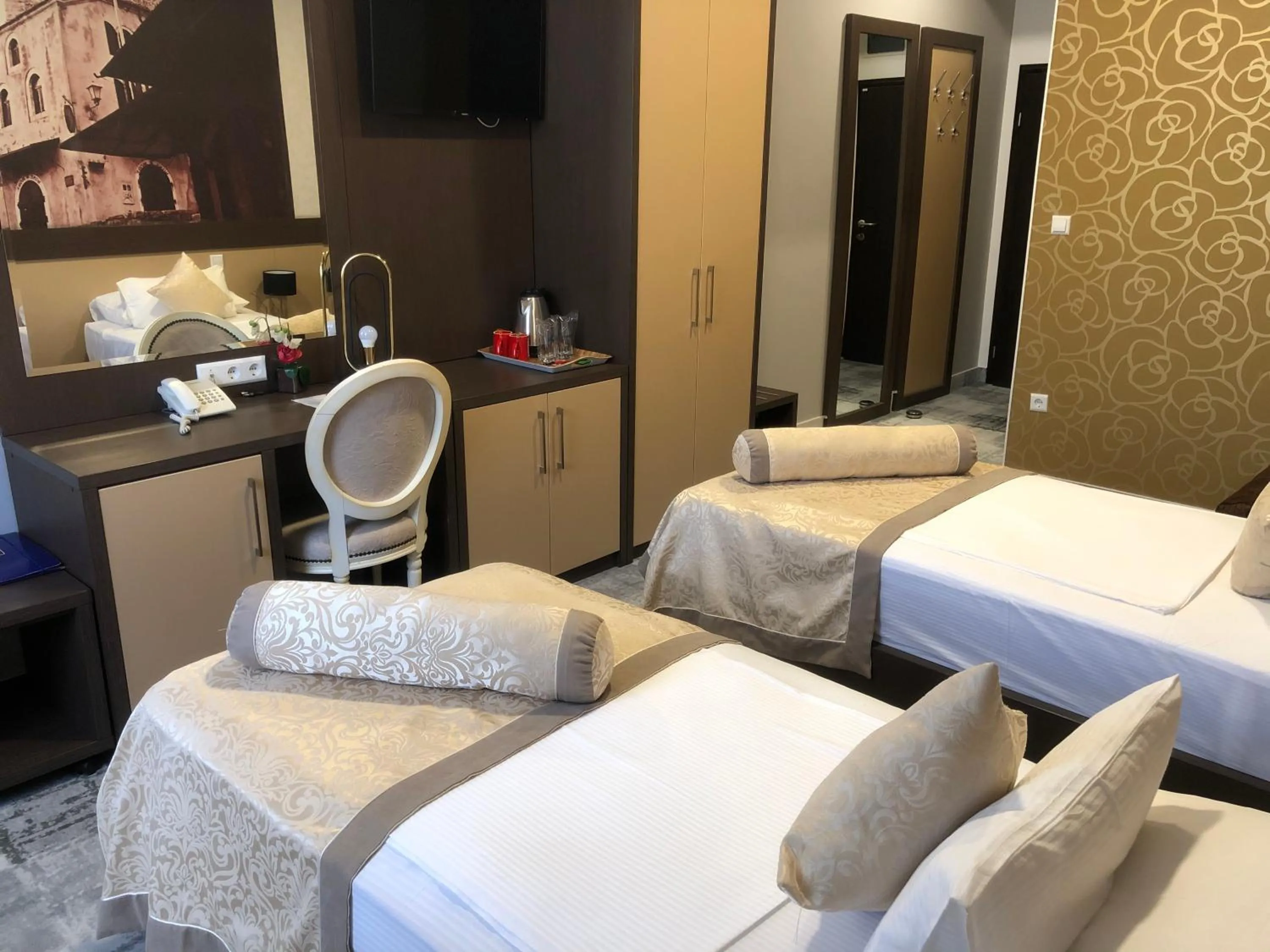 Bed in Hotel Hercegovina