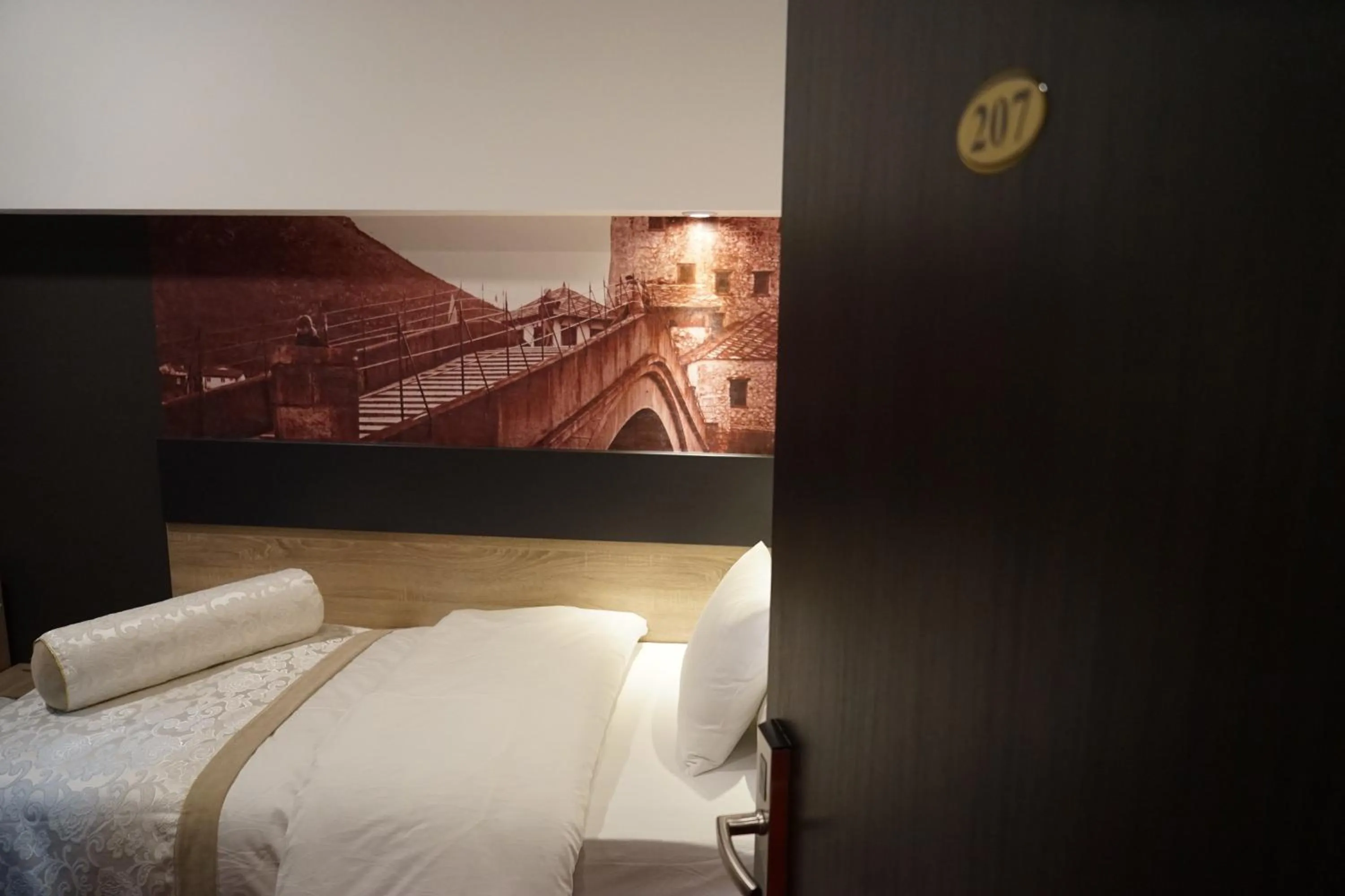 Bed in Hotel Hercegovina