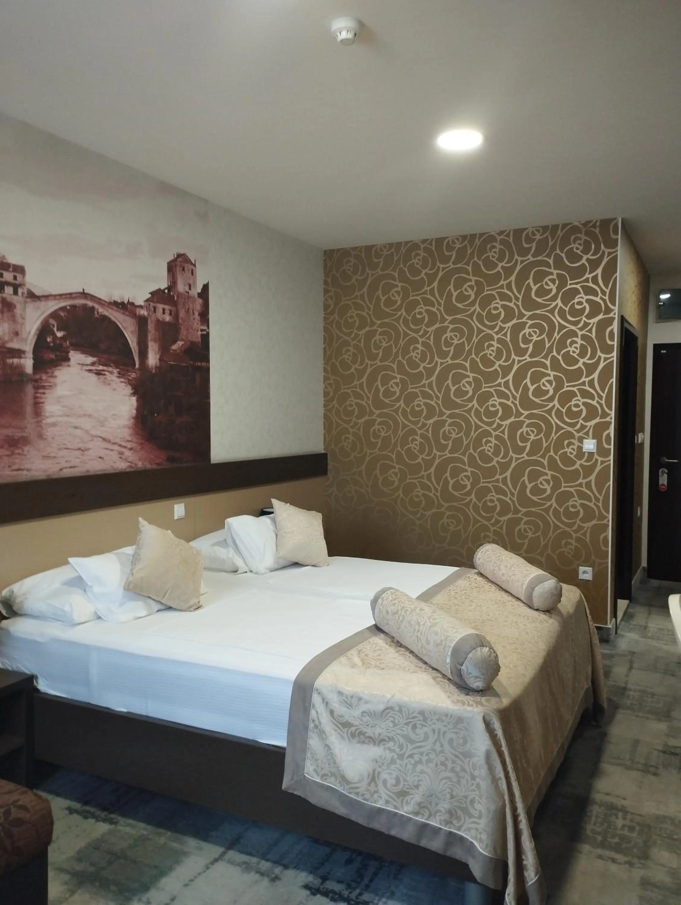 Bed in Hotel Hercegovina
