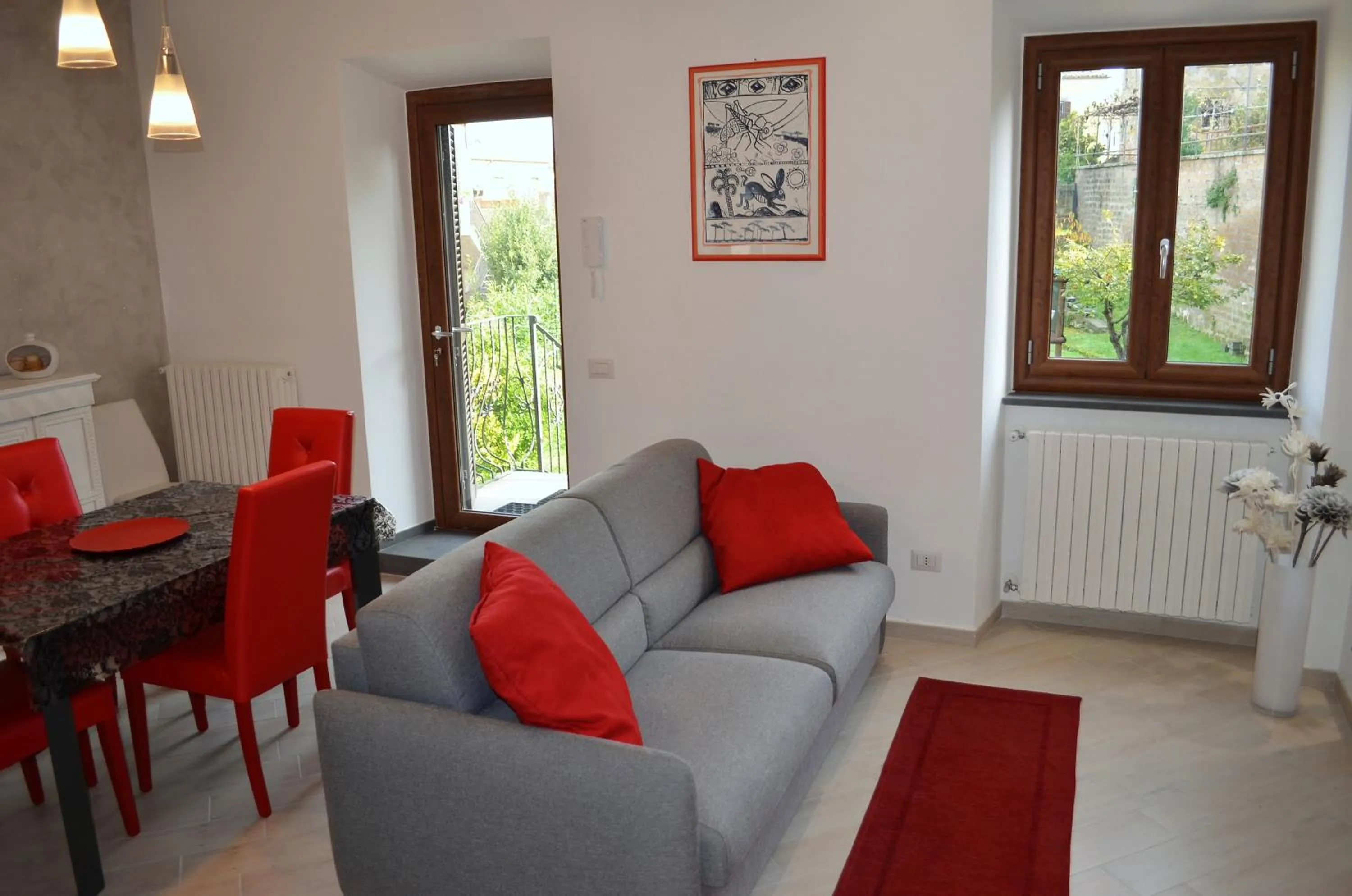 Communal lounge/ TV room in Il giardino di Elena