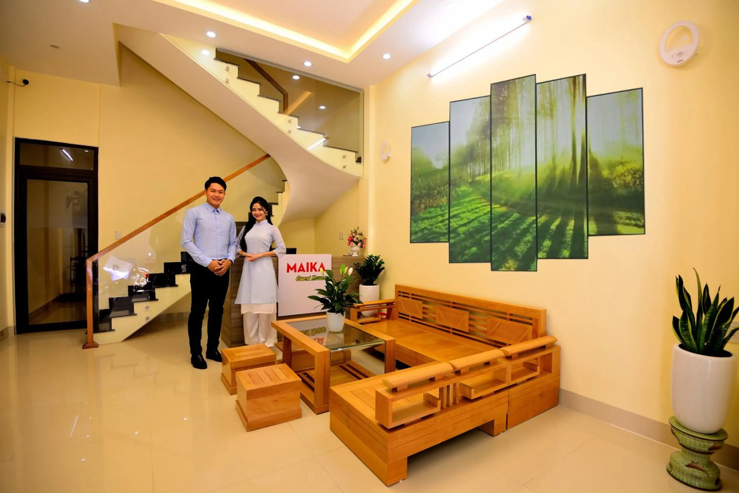 Staff in Guest House Maika