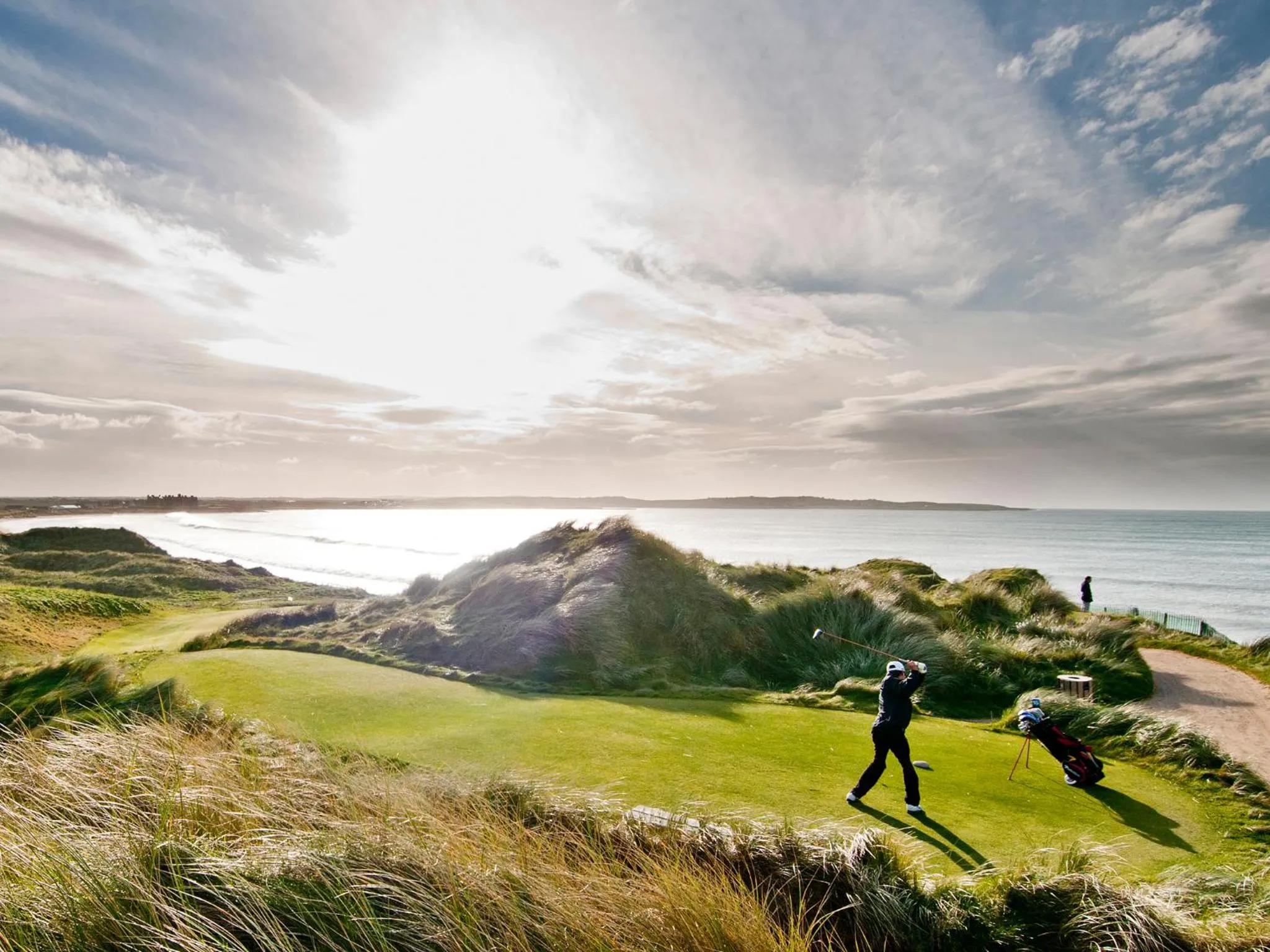 Golfcourse in Trump International Golf Links & Hotel Doonbeg Ireland