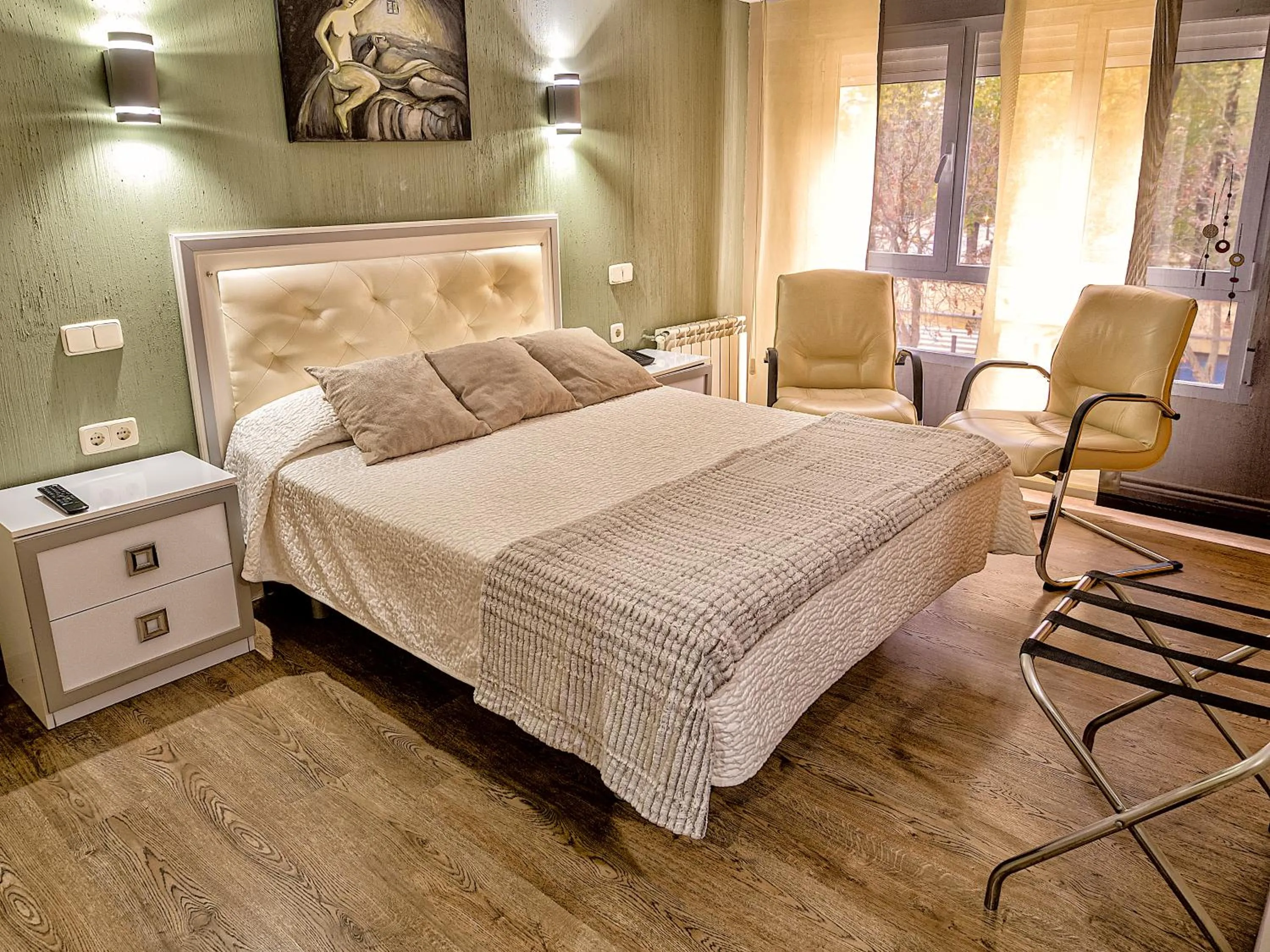 Bed in Hostal Real Aranjuez