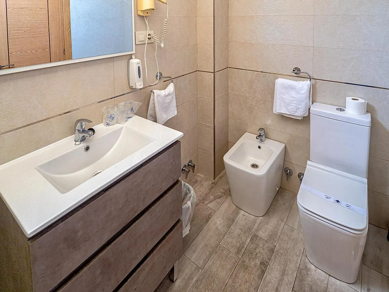 Toilet in Hostal Real Aranjuez