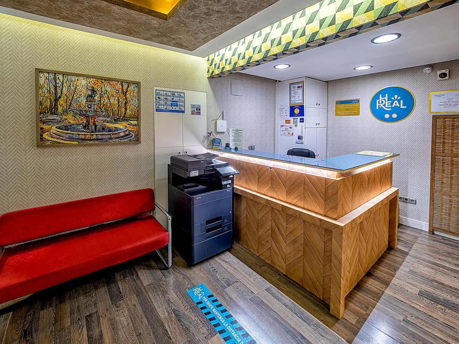 Lobby or reception in Hostal Real Aranjuez