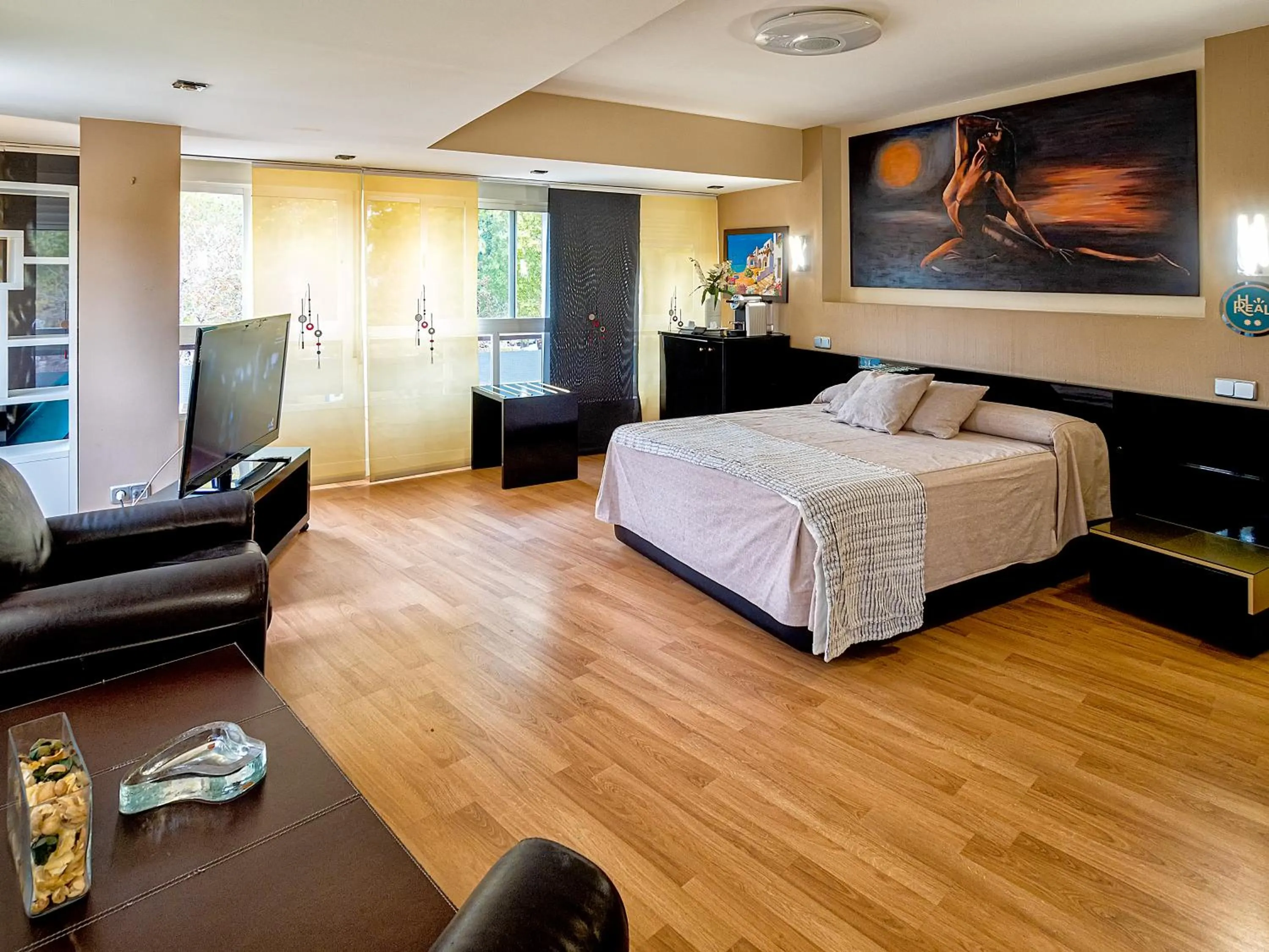 Bed in Hostal Real Aranjuez