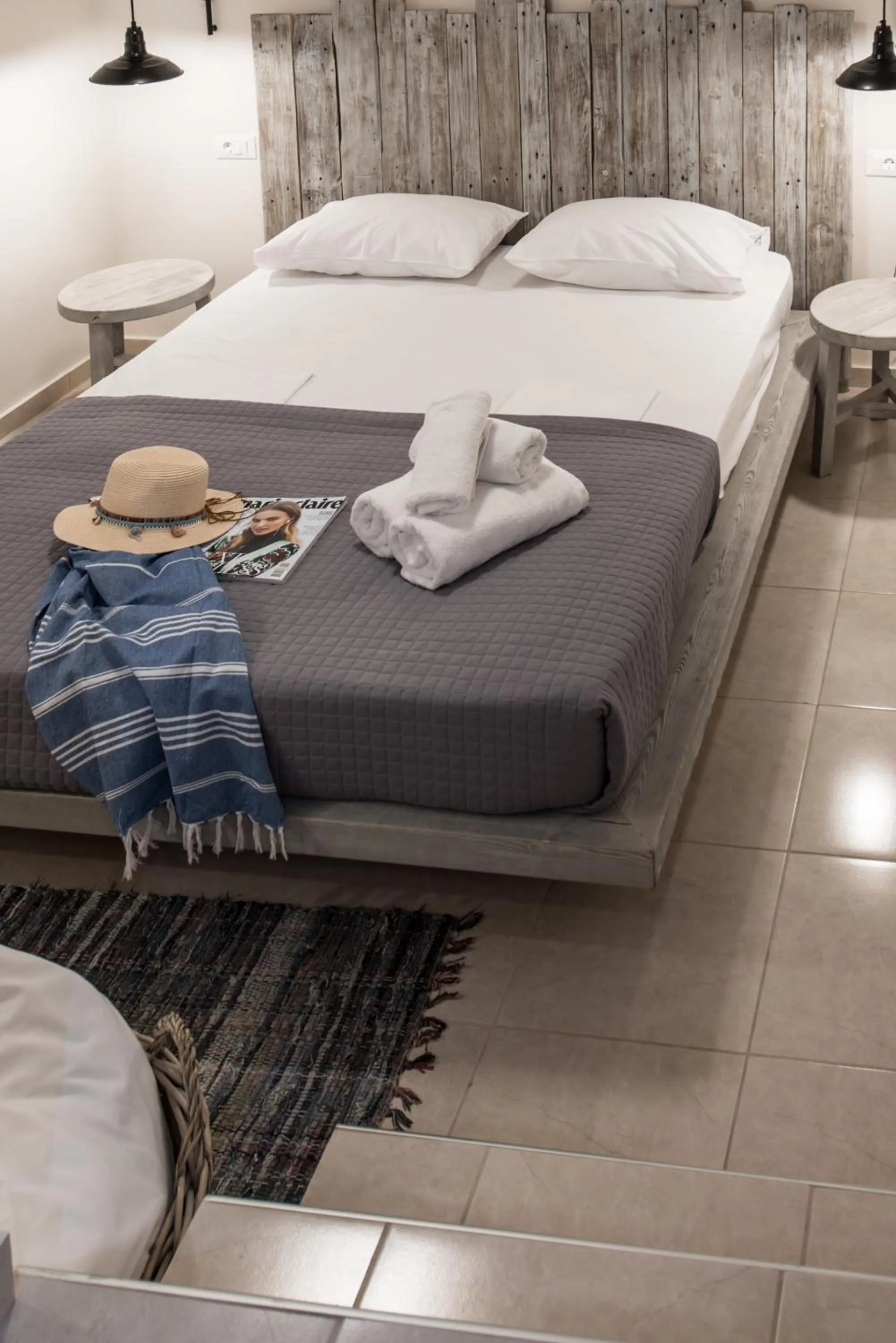 Bed in Eva Mare Hotel & Suites - Adults only