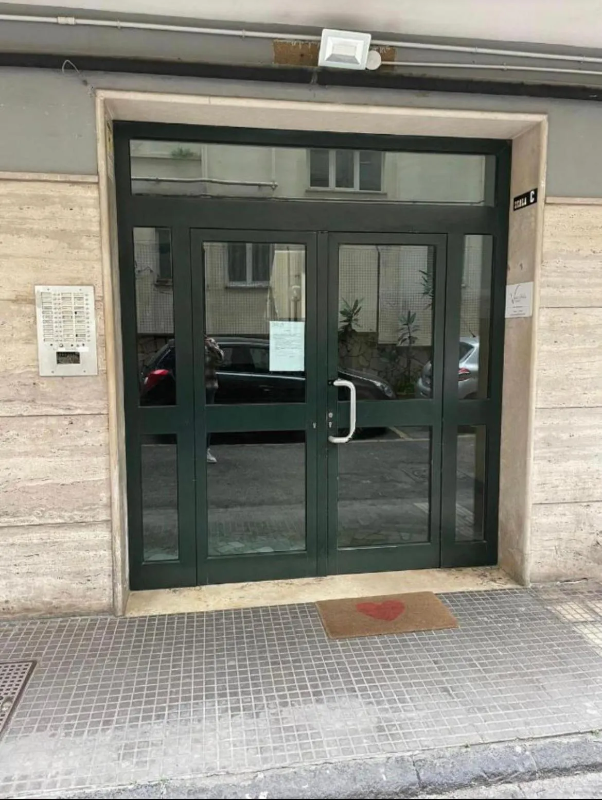 Facade/entrance in Vanvitelli Domus