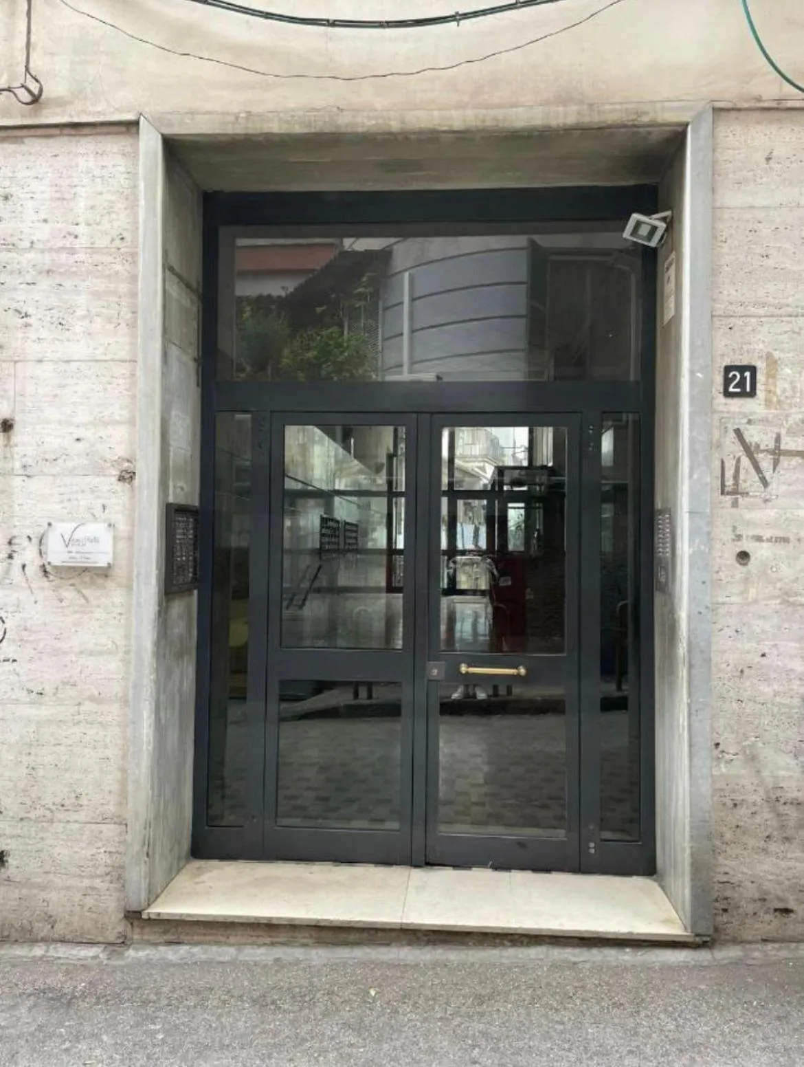 Facade/entrance in Vanvitelli Domus