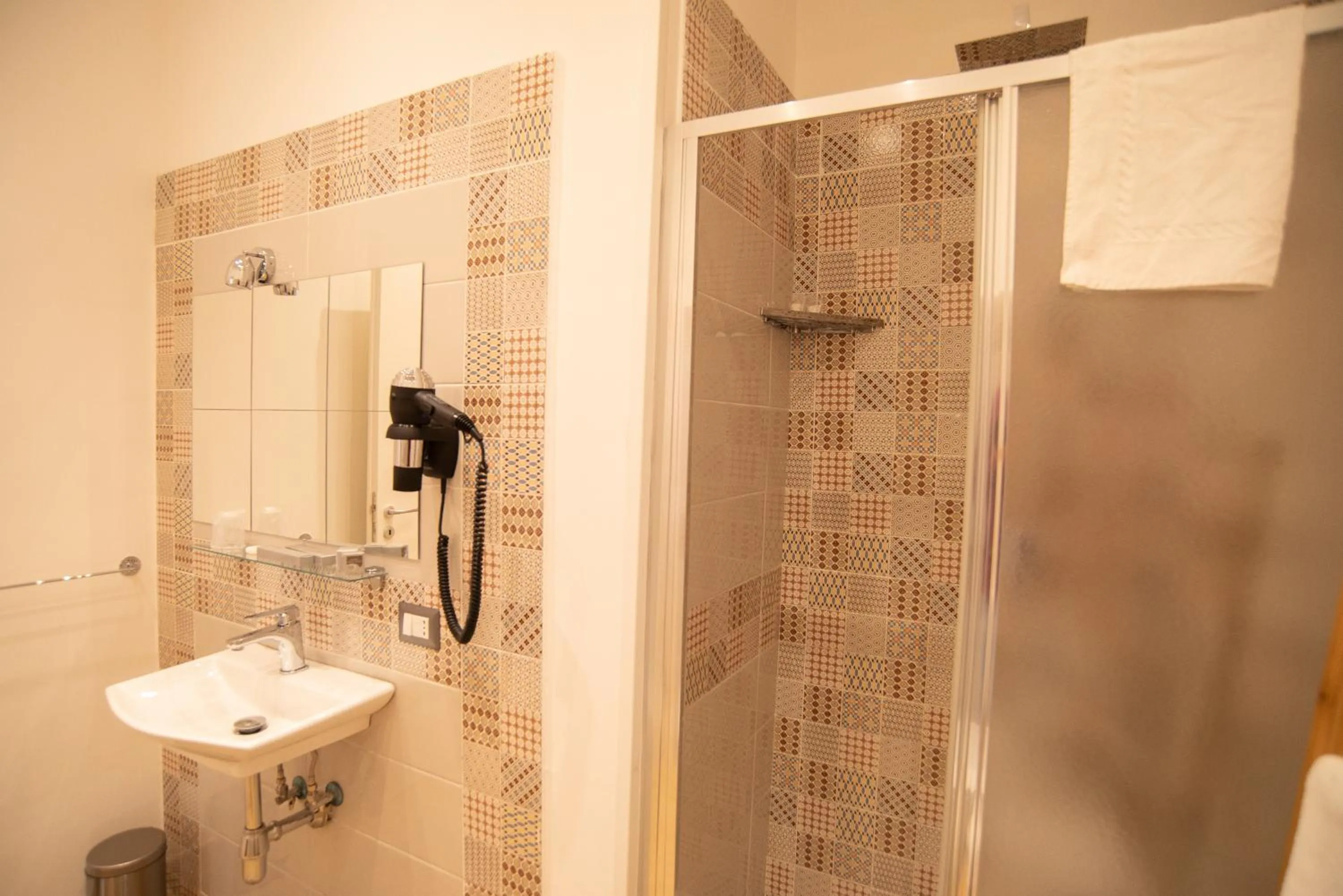 Shower in Vanvitelli Domus