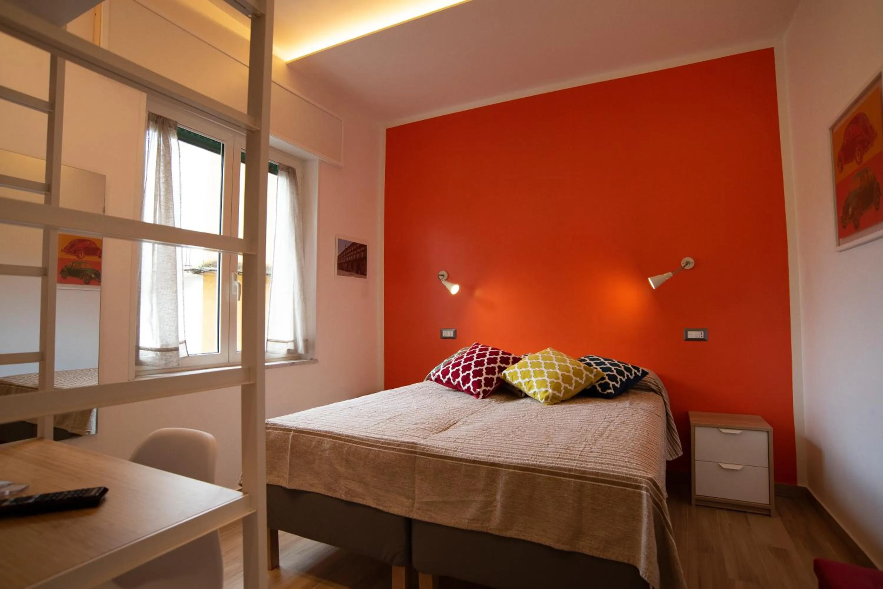 Photo of the whole room, Bed in Vanvitelli Domus