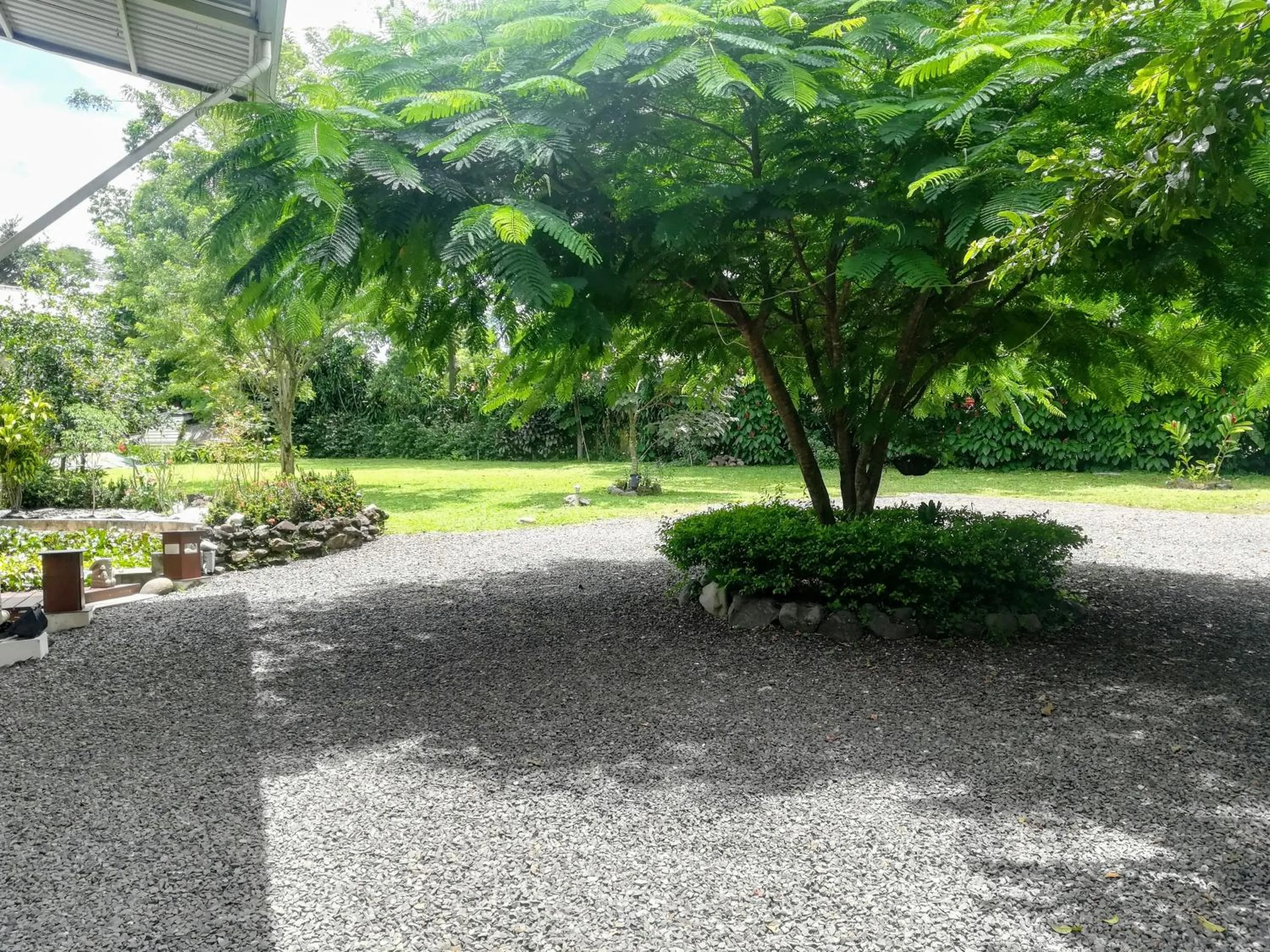 Garden view in Hotel Pibi Boreal