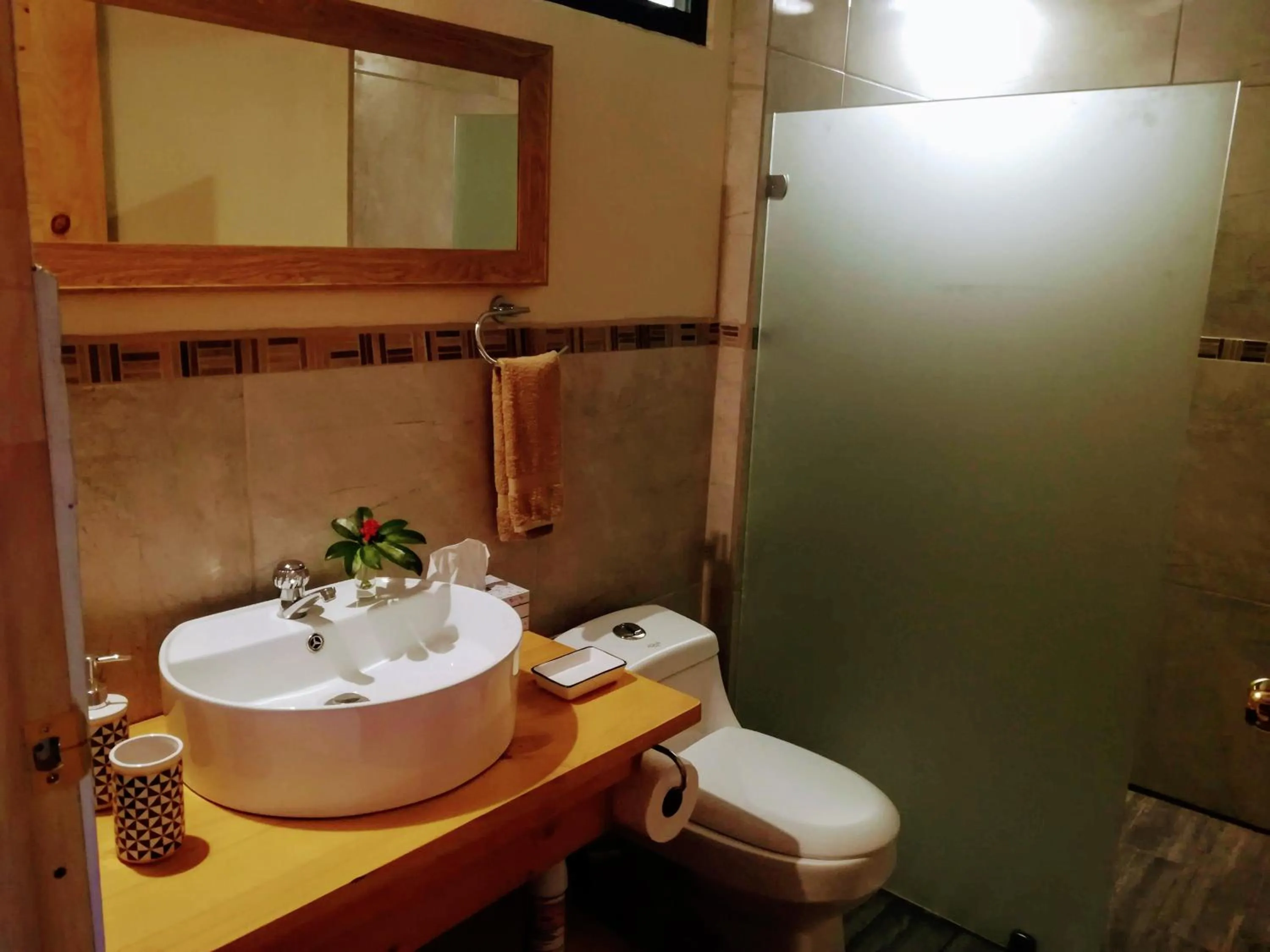 Bathroom in Hotel Pibi Boreal