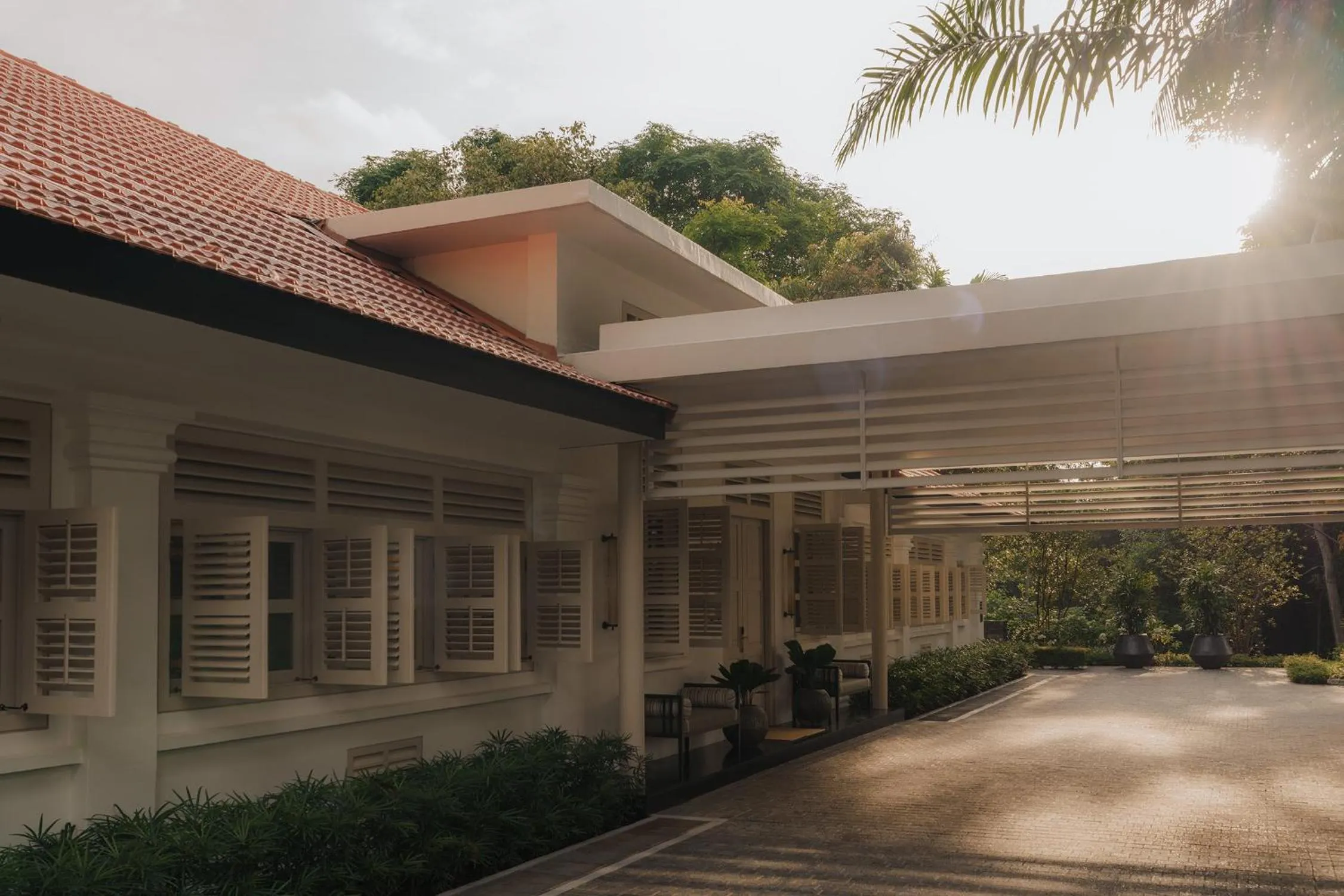 Property building in Capella Singapore