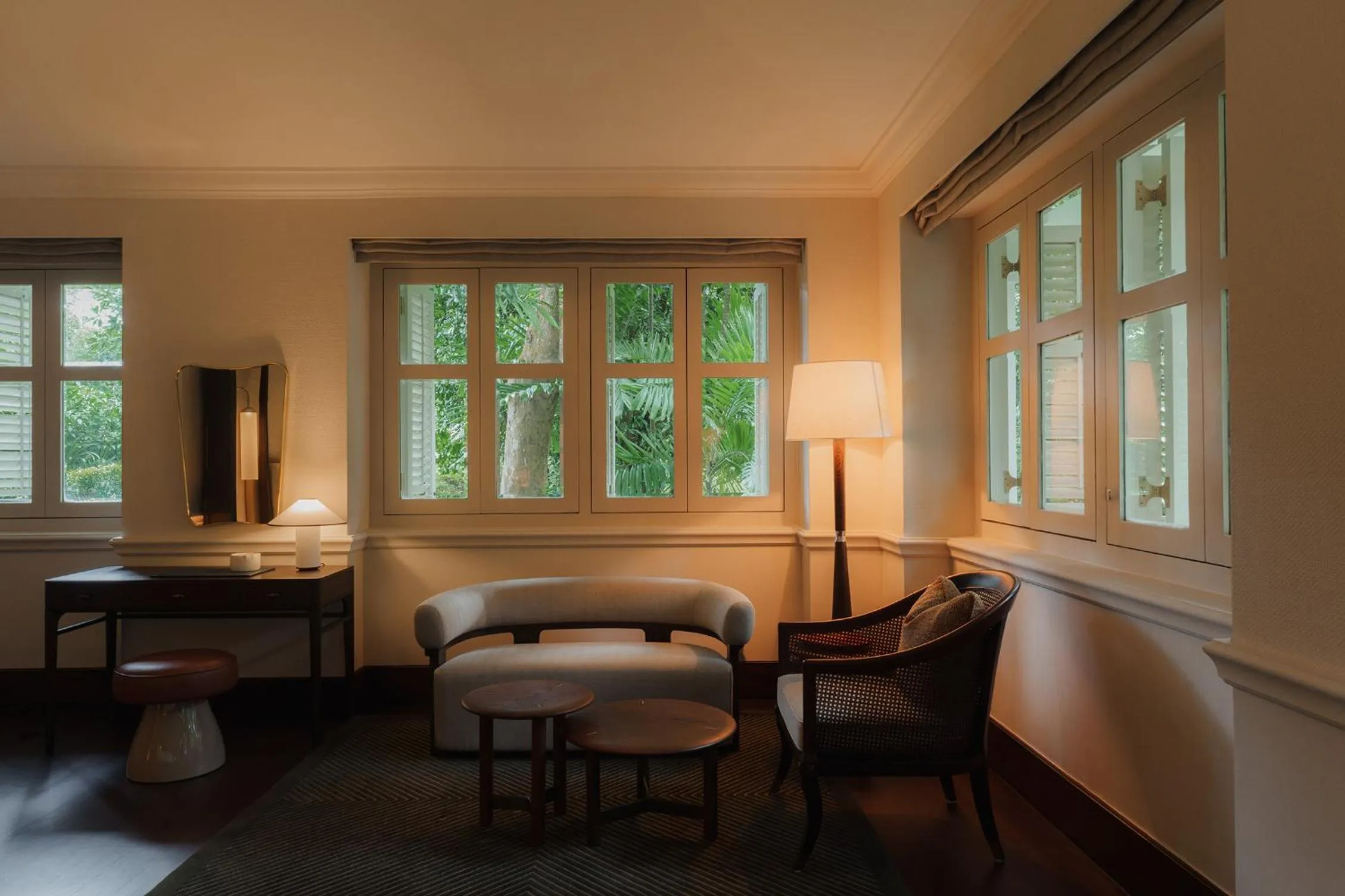 Bedroom in Capella Singapore