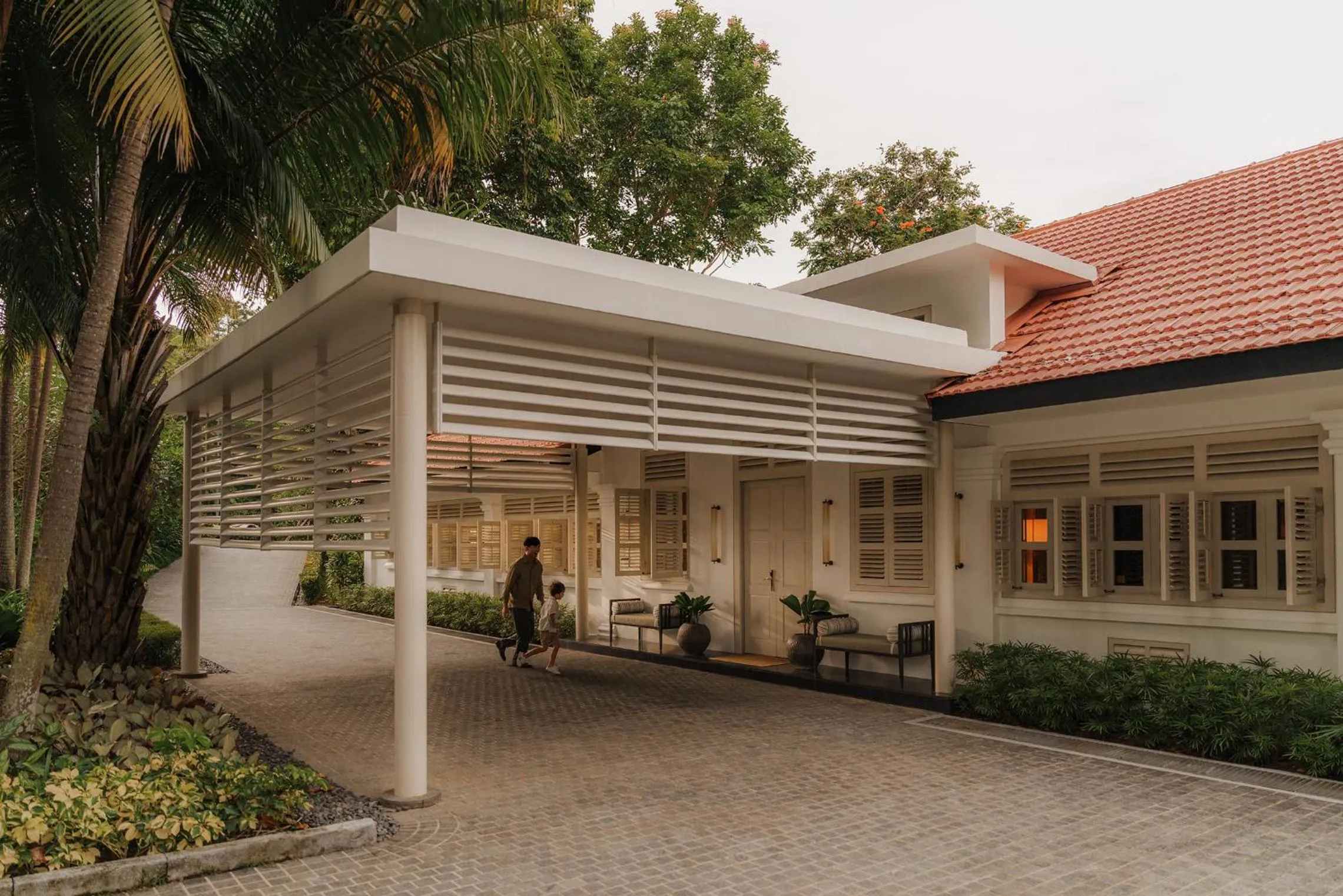 Property building in Capella Singapore