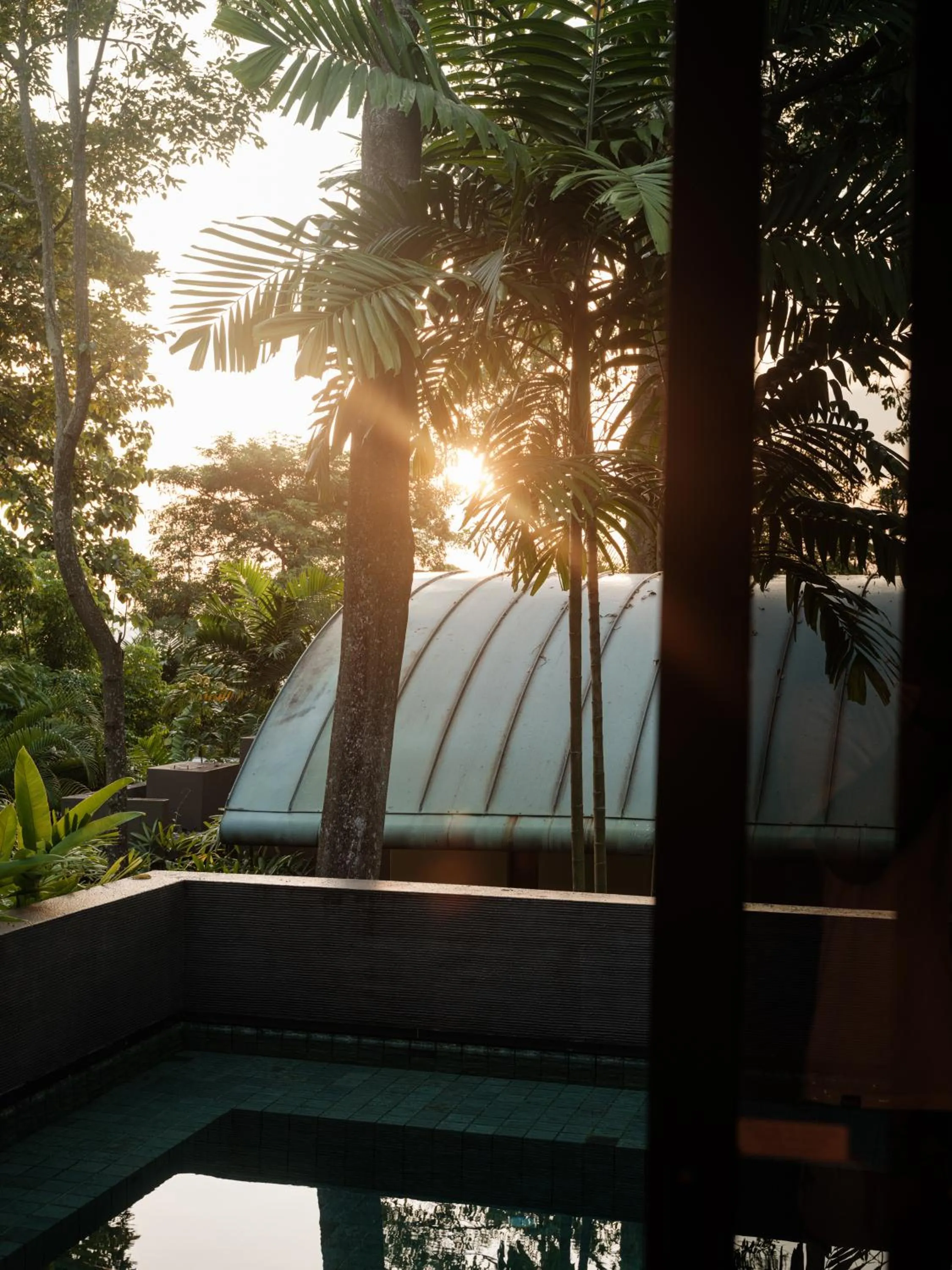 Balcony/Terrace in Capella Singapore