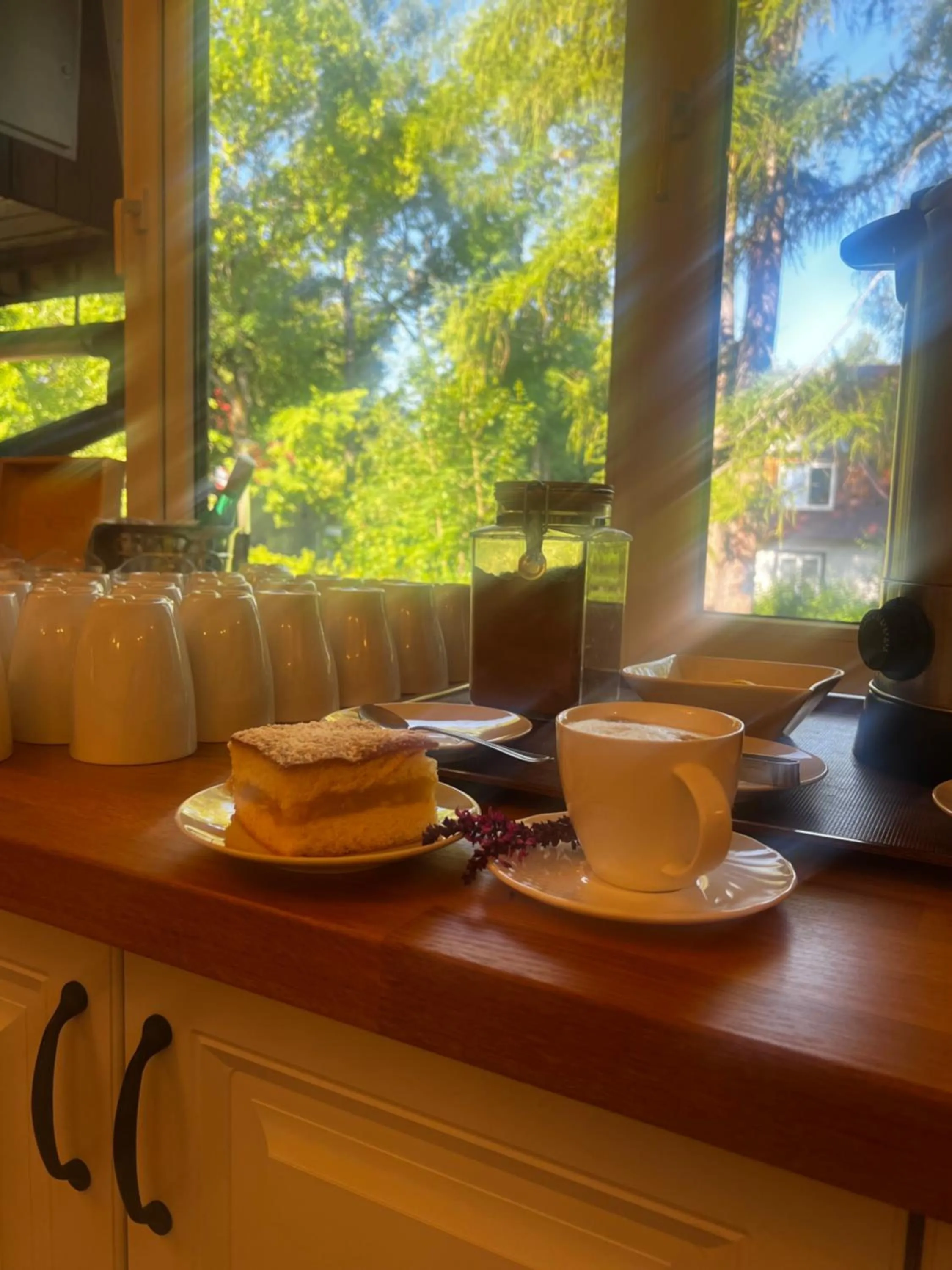 Buffet breakfast in Villa Słonecznego Wzgórza