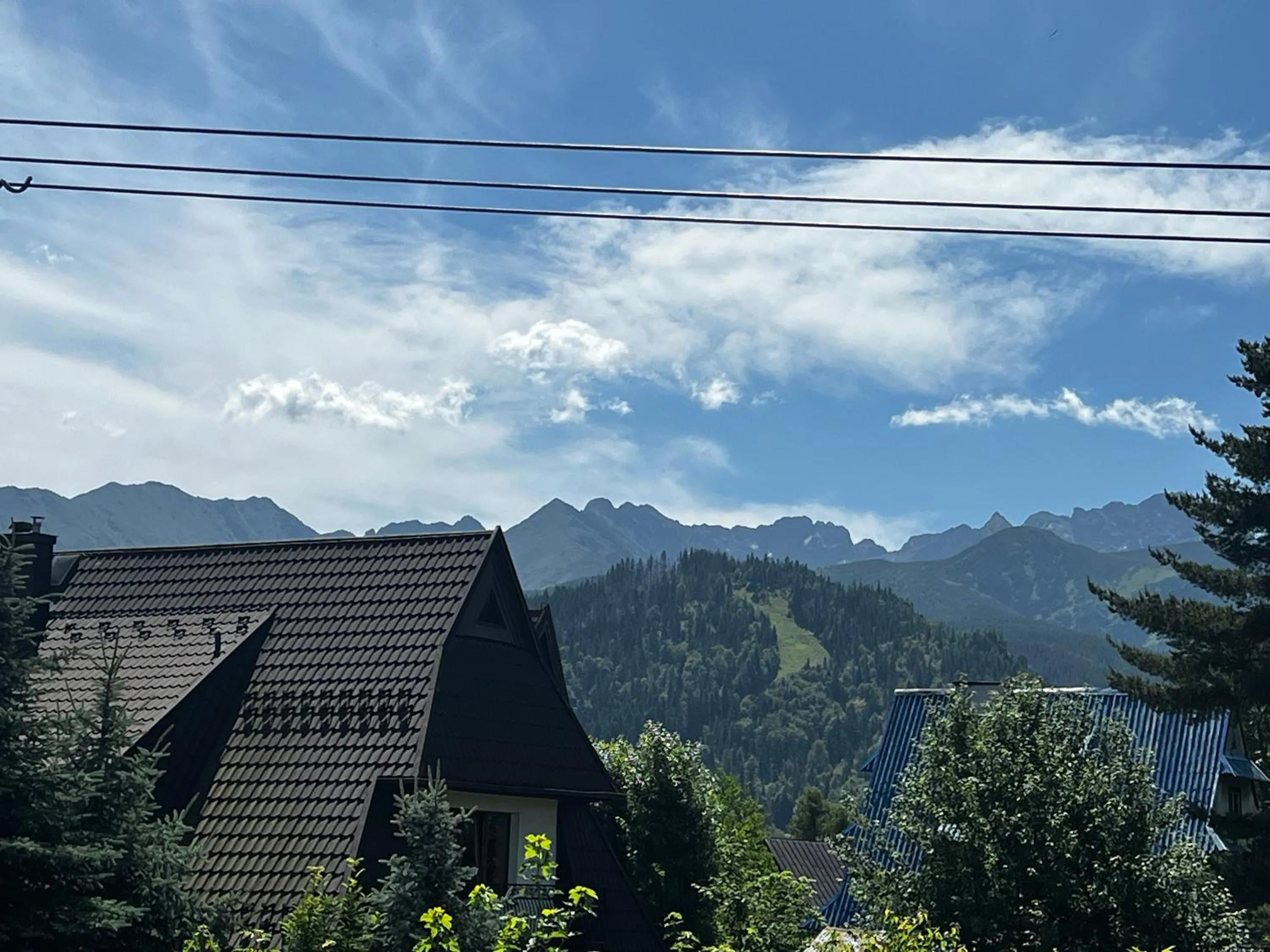 Garden view in Villa Słonecznego Wzgórza