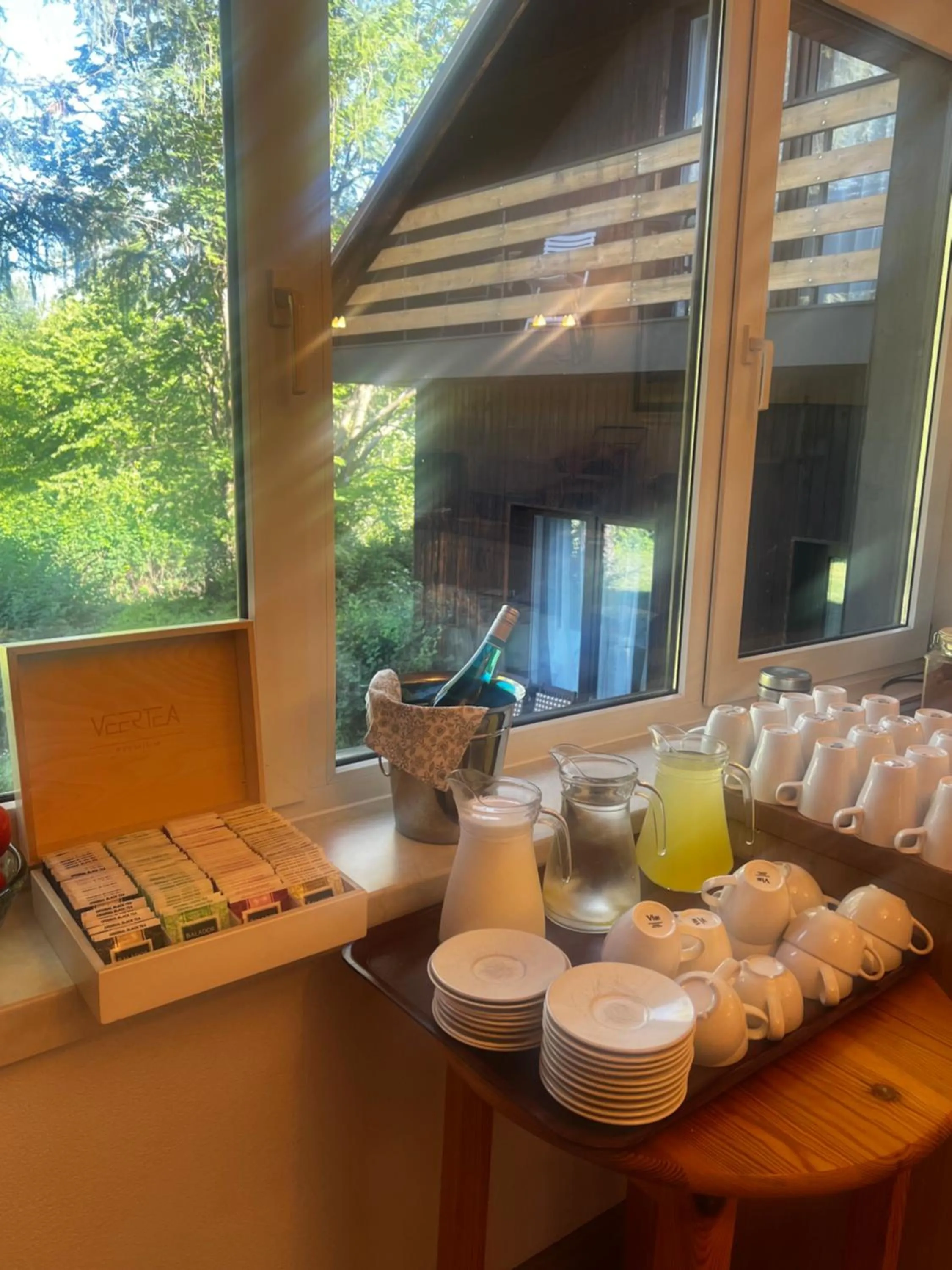 Buffet breakfast in Villa Słonecznego Wzgórza