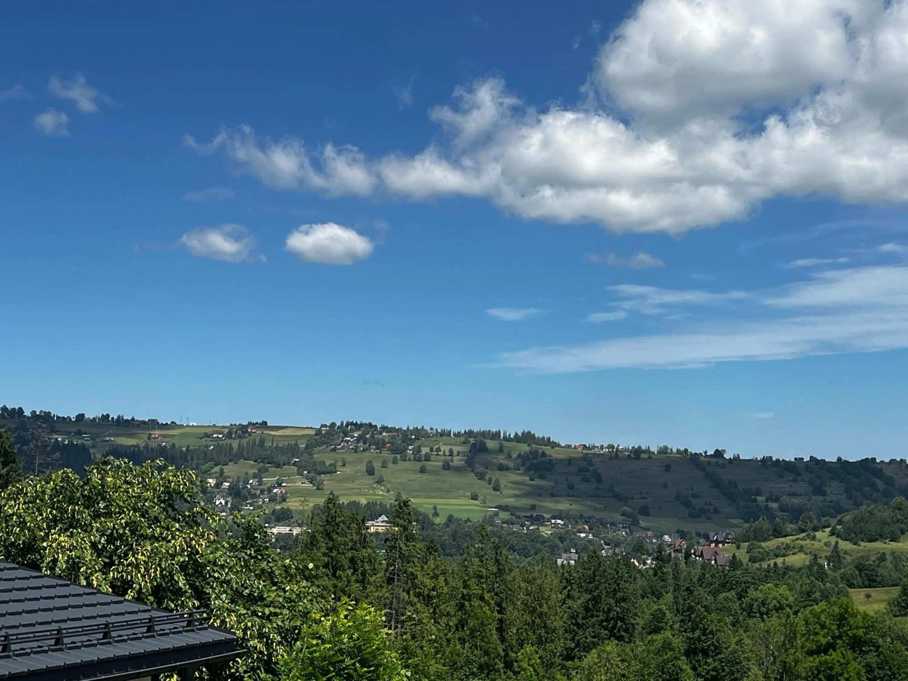 Garden view in Villa Słonecznego Wzgórza