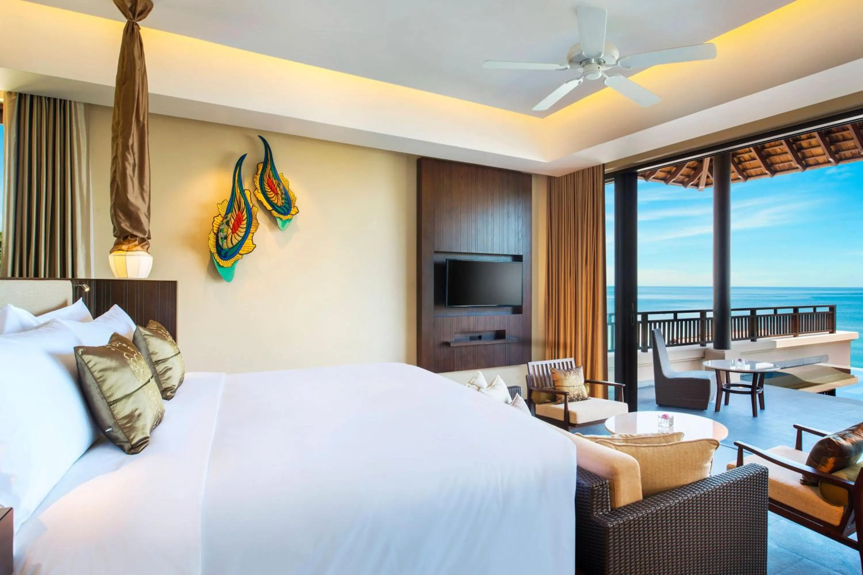 Bedroom, Bed in Vana Belle, A Luxury Collection Resort, Koh Samui