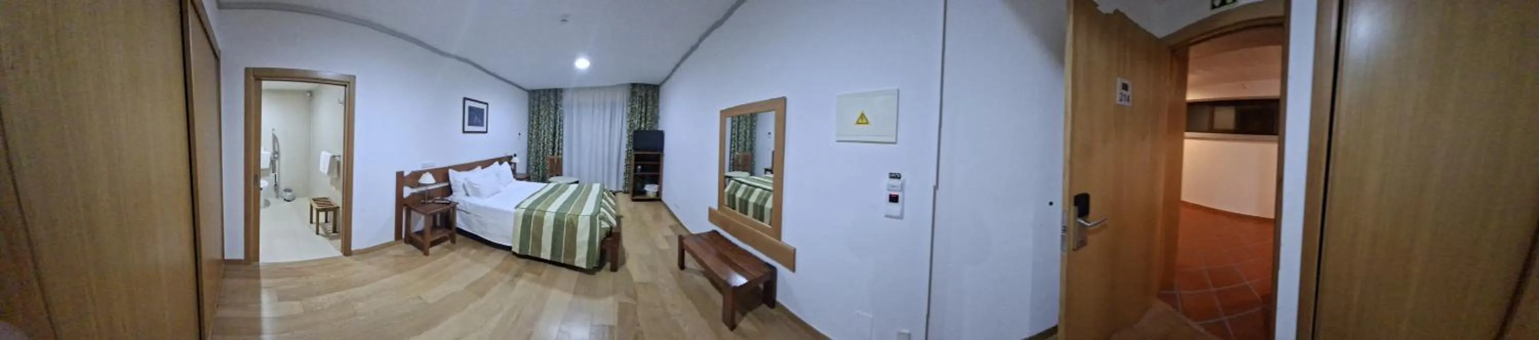 View (from property/room), Bed in Hotel Senhora do Espinheiro