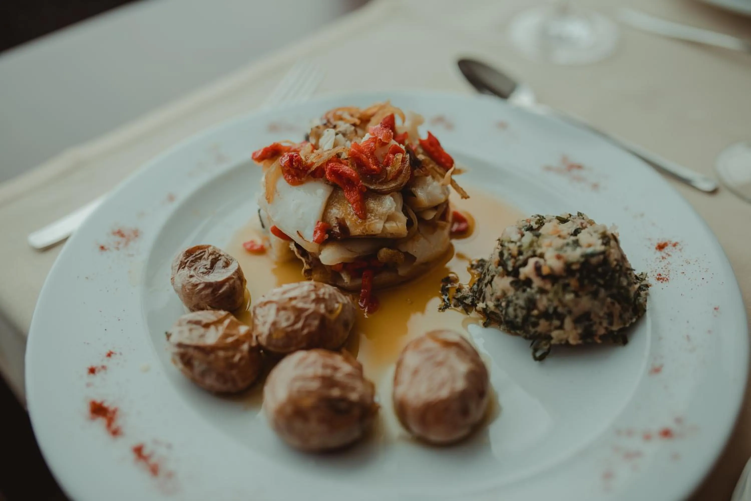 Food close-up in Hotel Senhora do Espinheiro