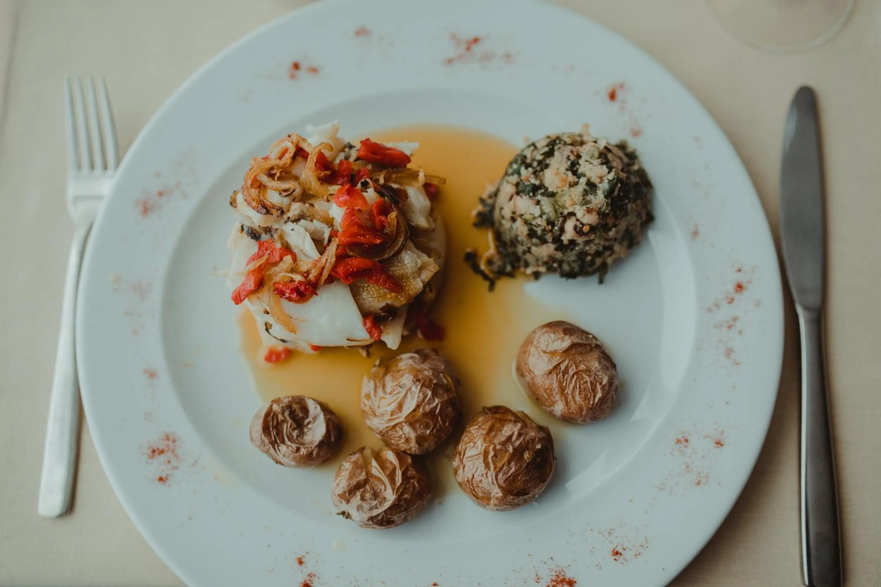 Food close-up in Hotel Senhora do Espinheiro
