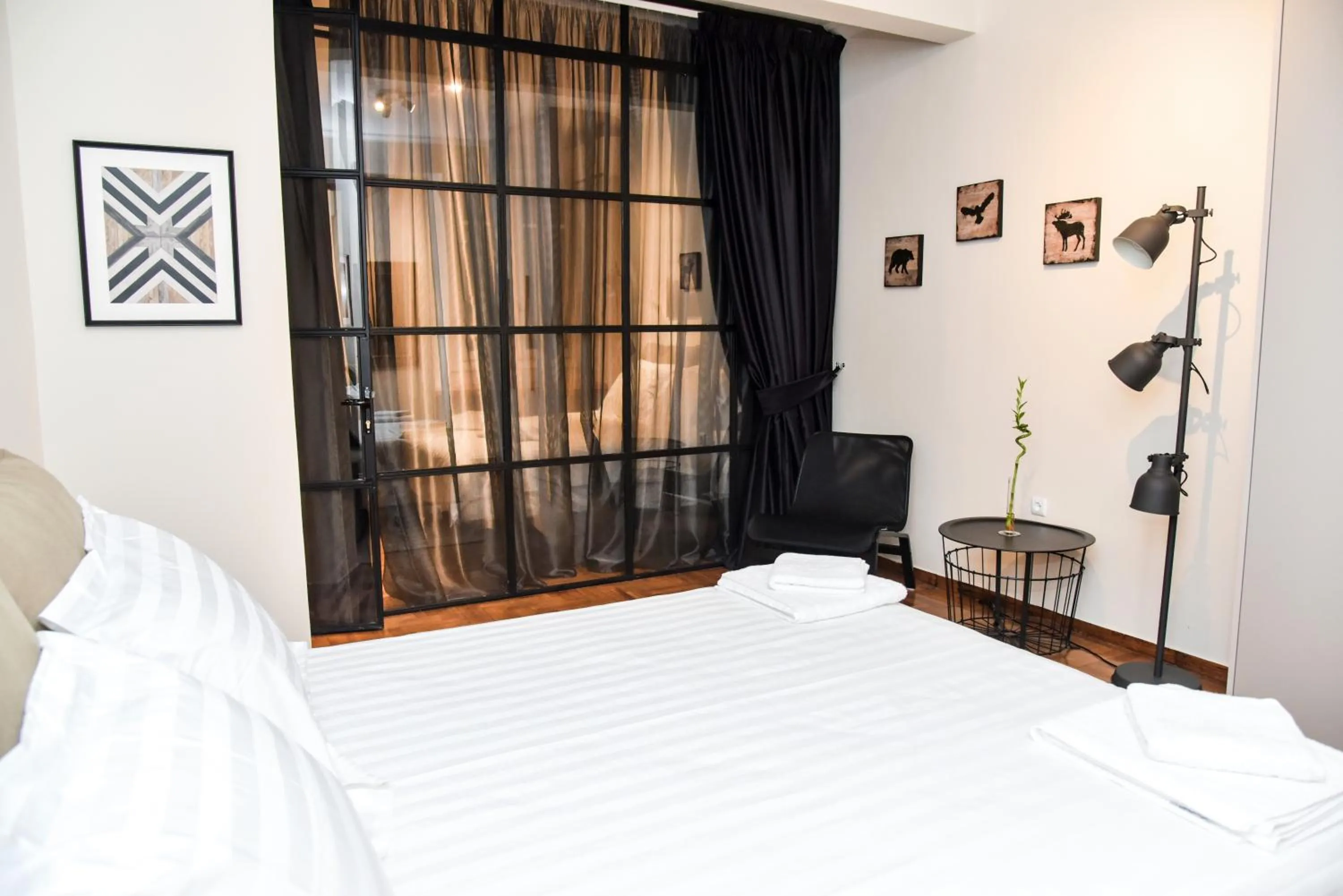 Bed in Central apartment at Echarxia 2 beds for 5 pers by MPS