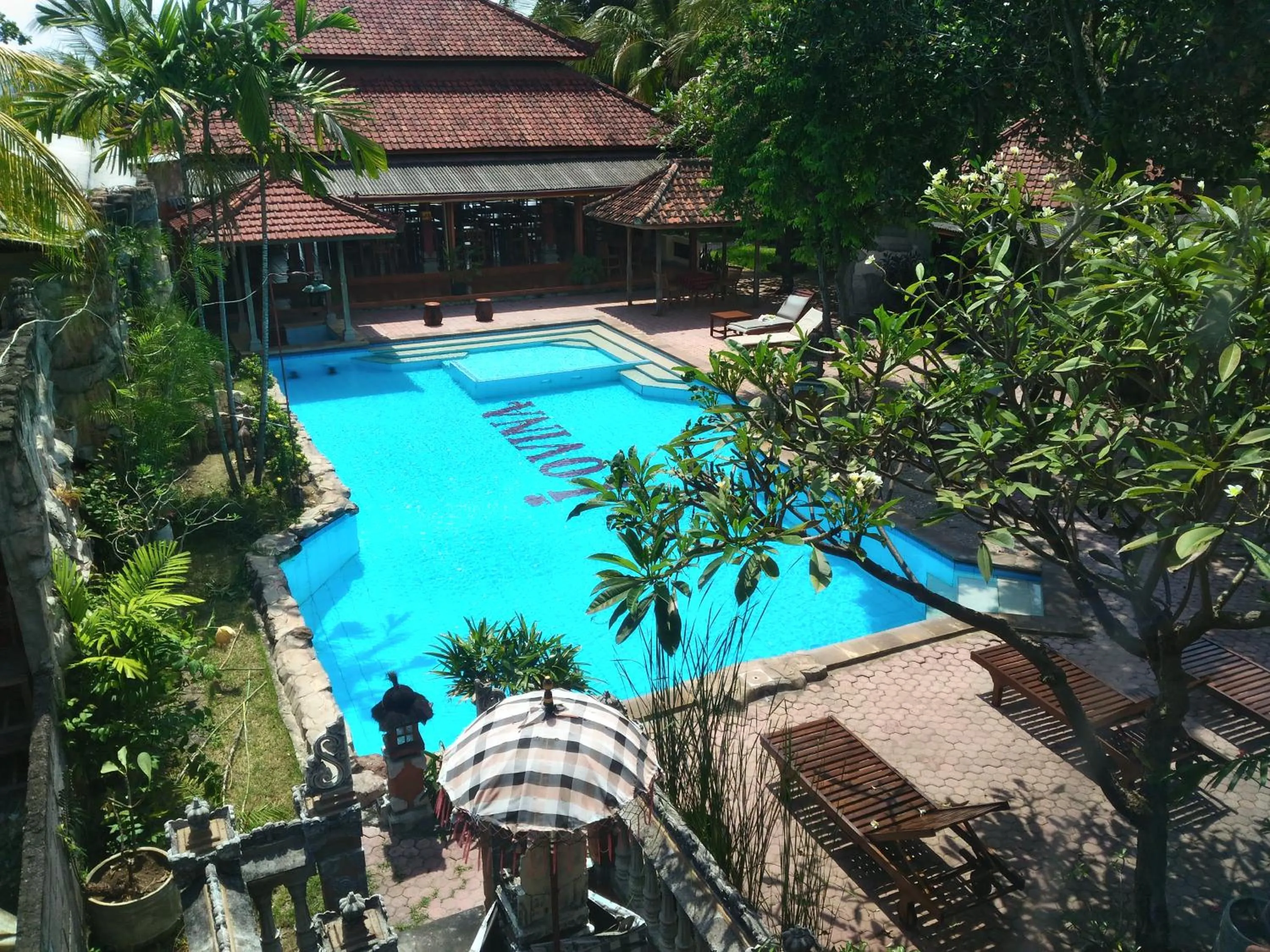 Swimming pool in Lovina Beach Hotel