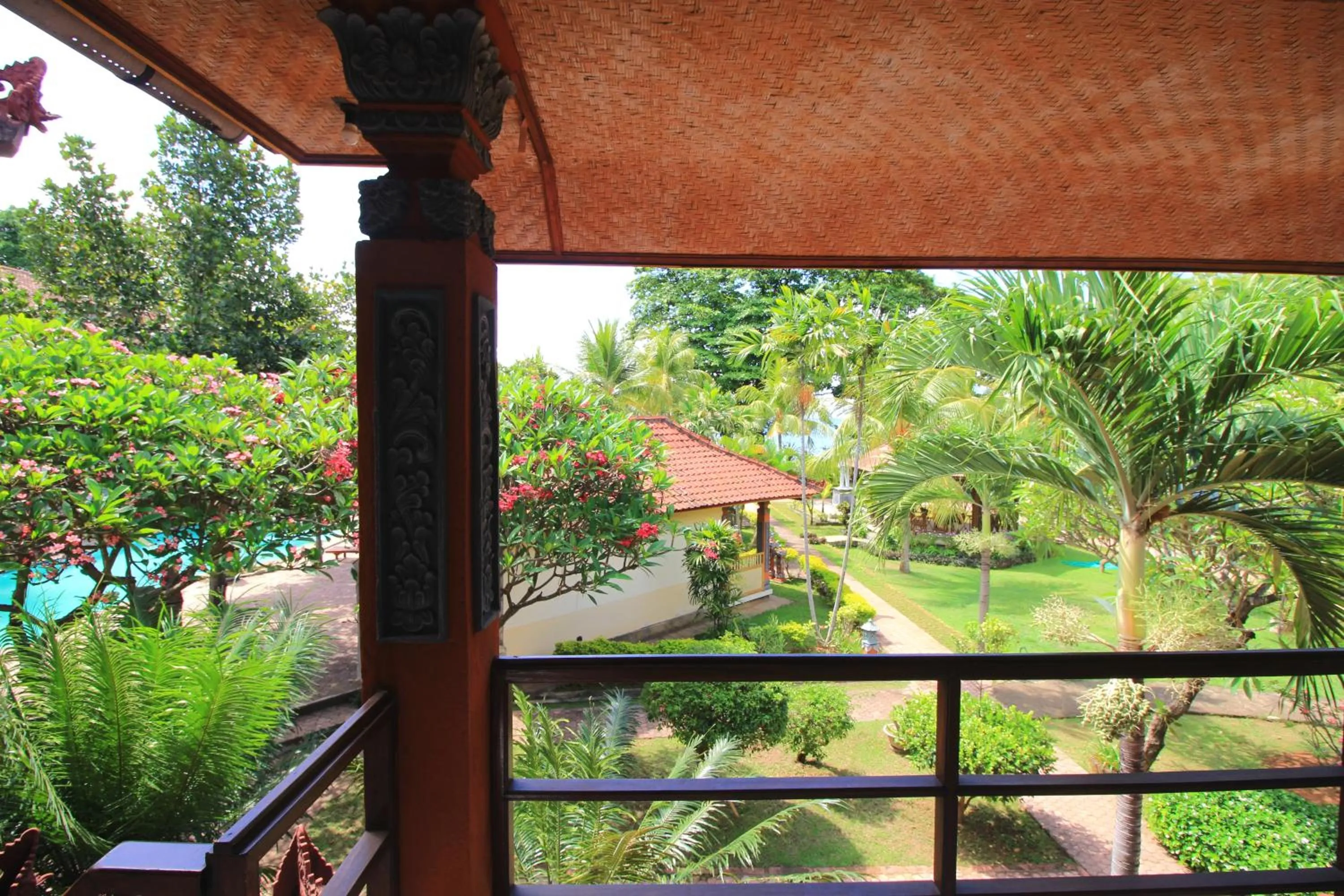 Balcony/Terrace in Lovina Beach Hotel