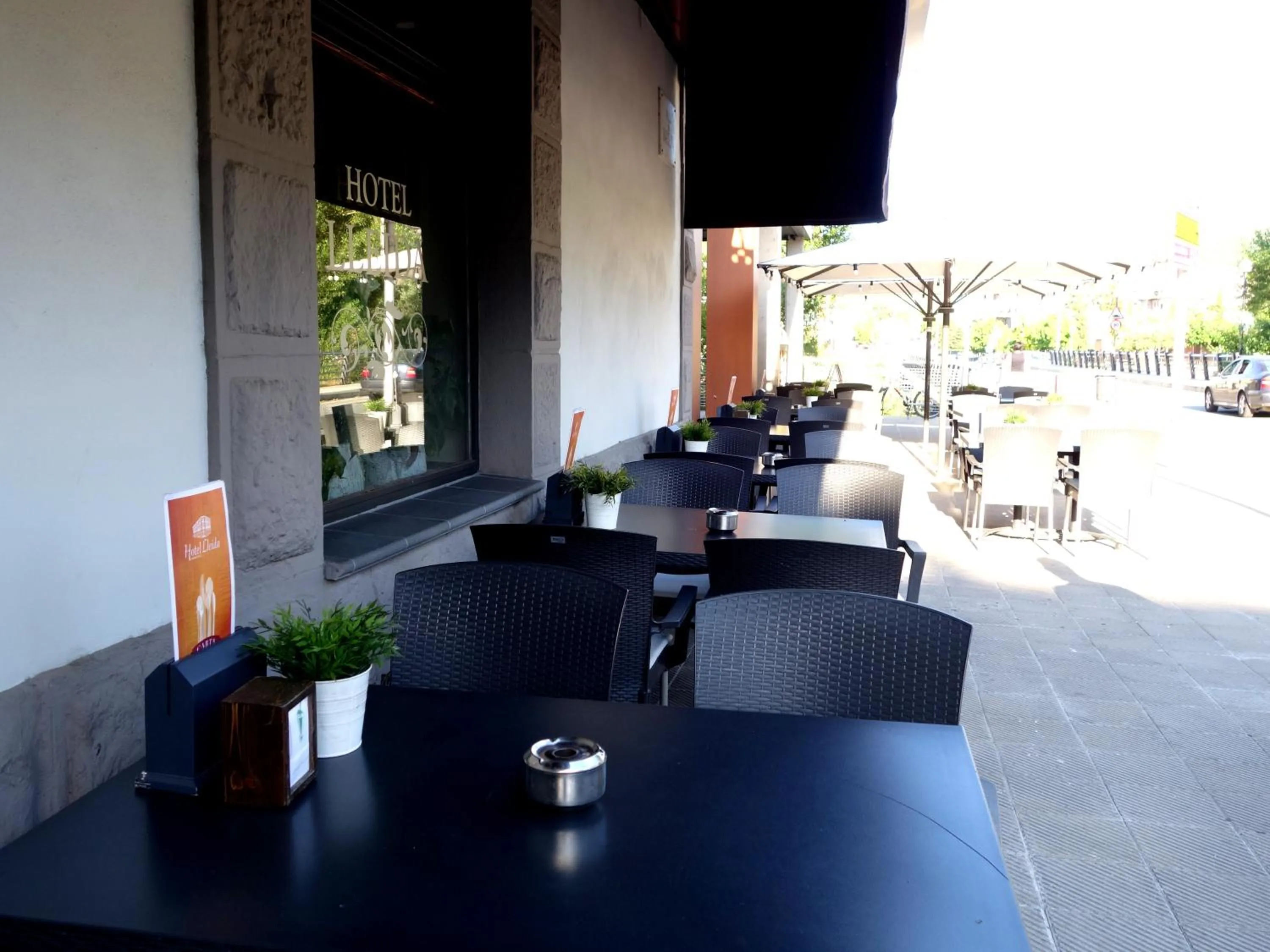 Balcony/Terrace in Hospedium Hotel Lleida
