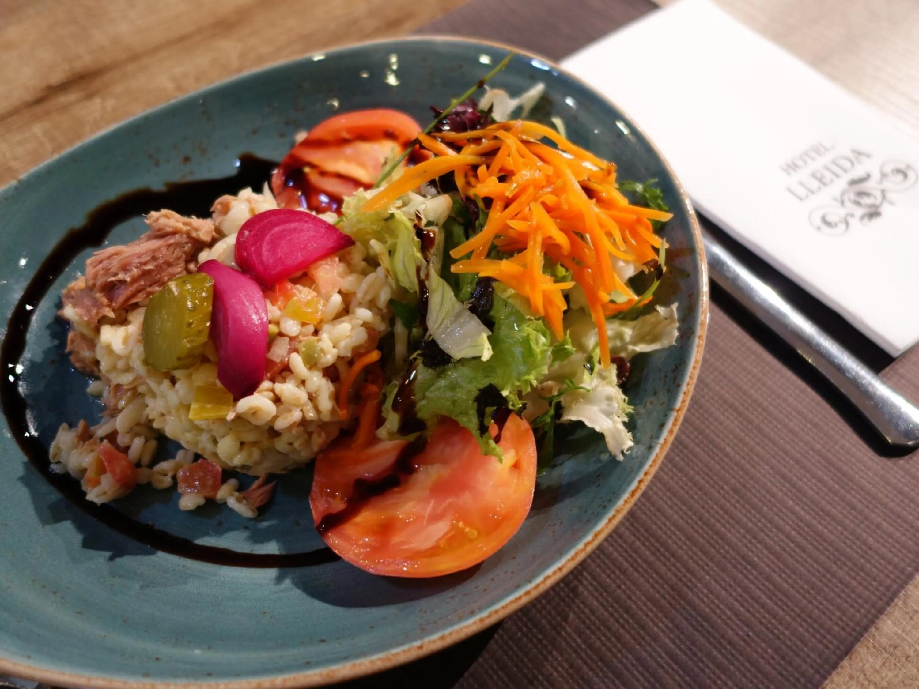 Food in Hospedium Hotel Lleida