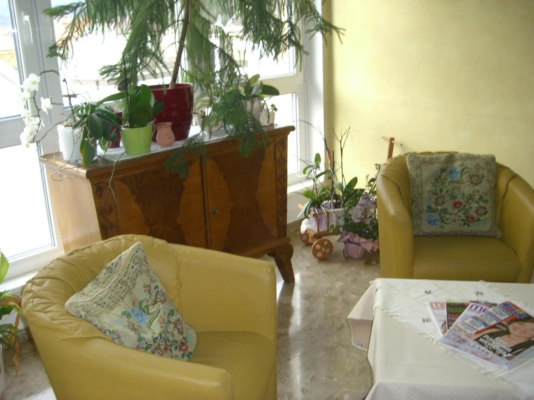 Lobby or reception in Alpen.Adria.Stadthotel