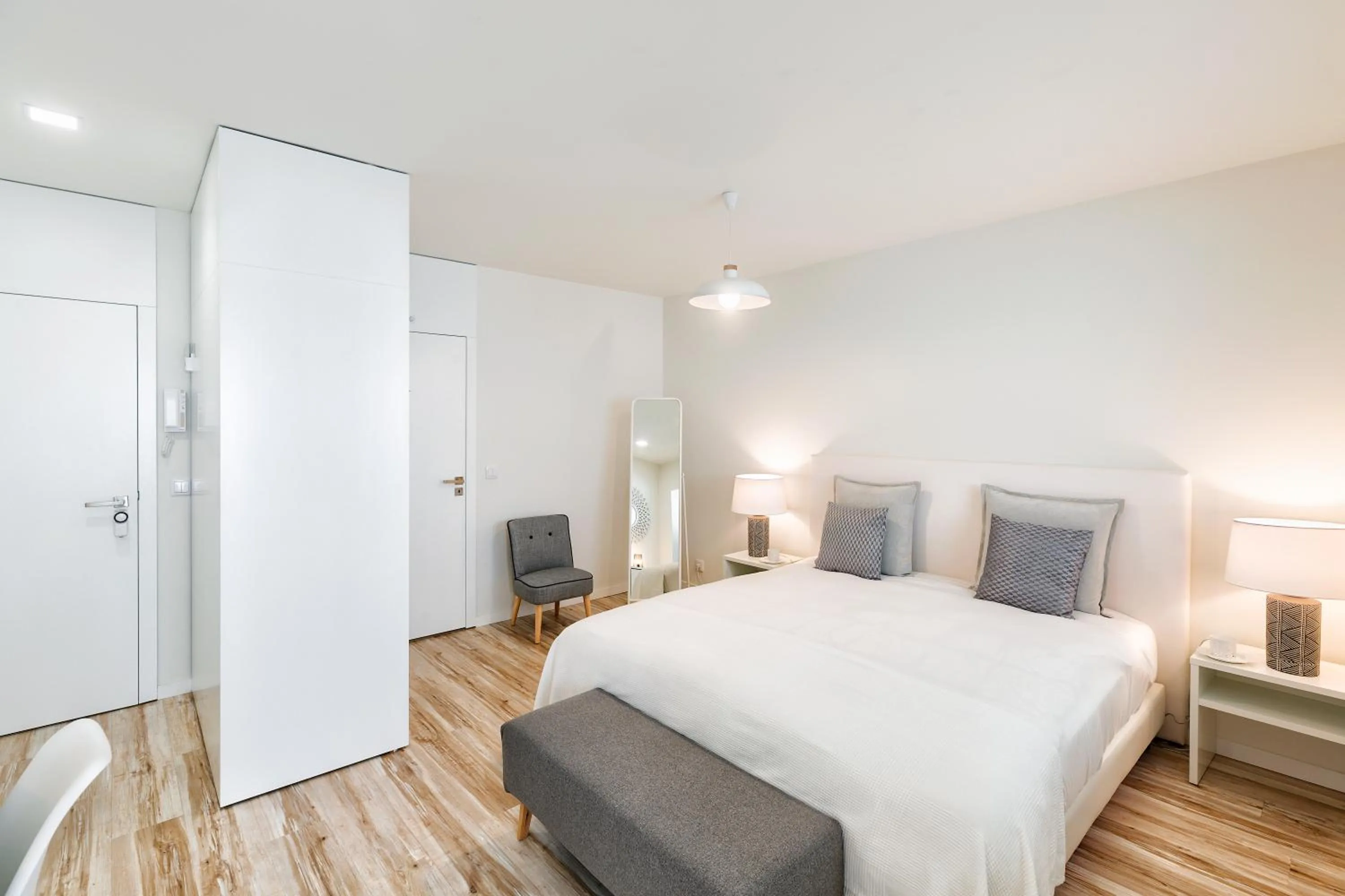 Bedroom, Bed in JR Studios & Suites I Rius I