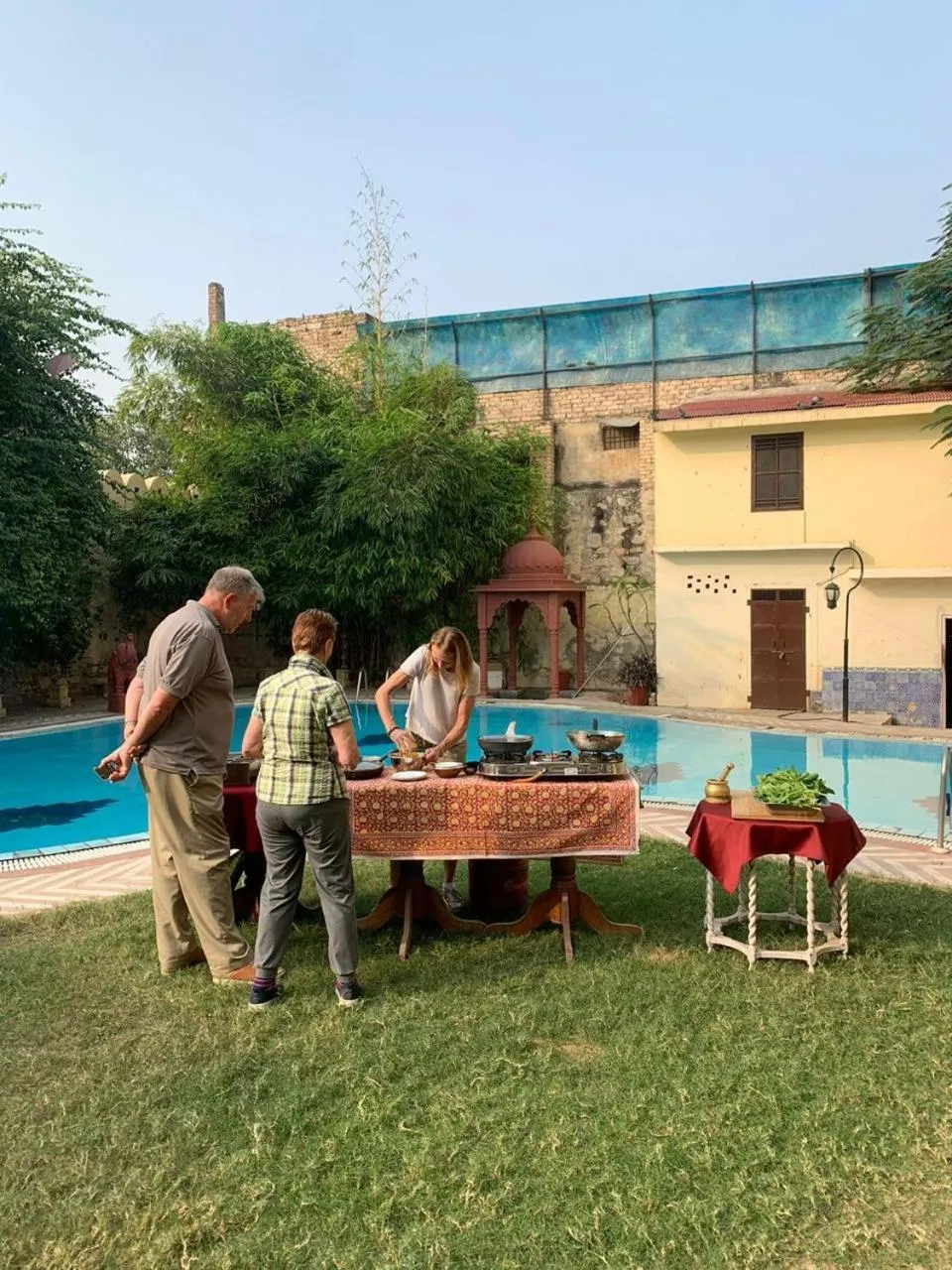 Food and drinks in Hotel Bissau Palace