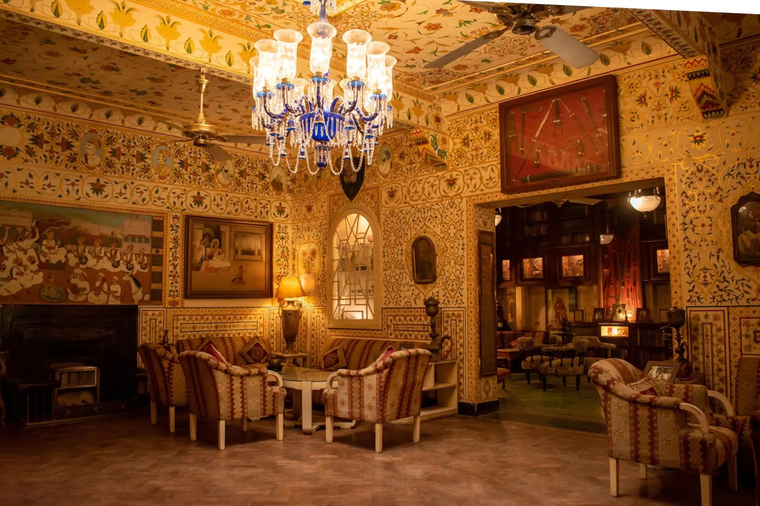 Living room in Hotel Bissau Palace