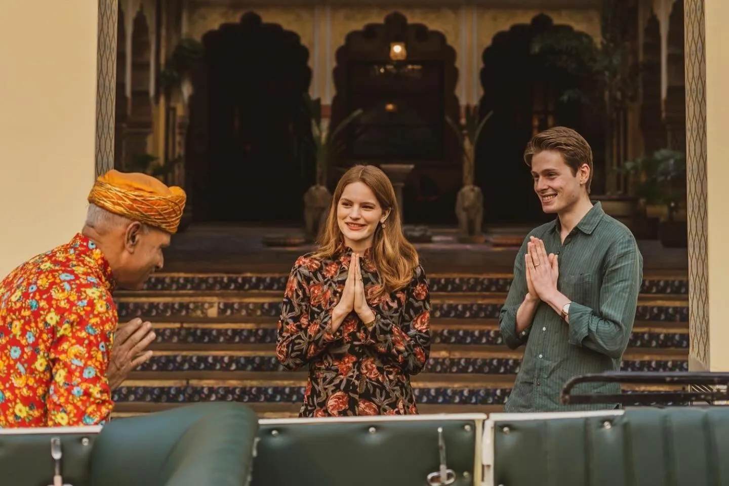 People in Hotel Bissau Palace