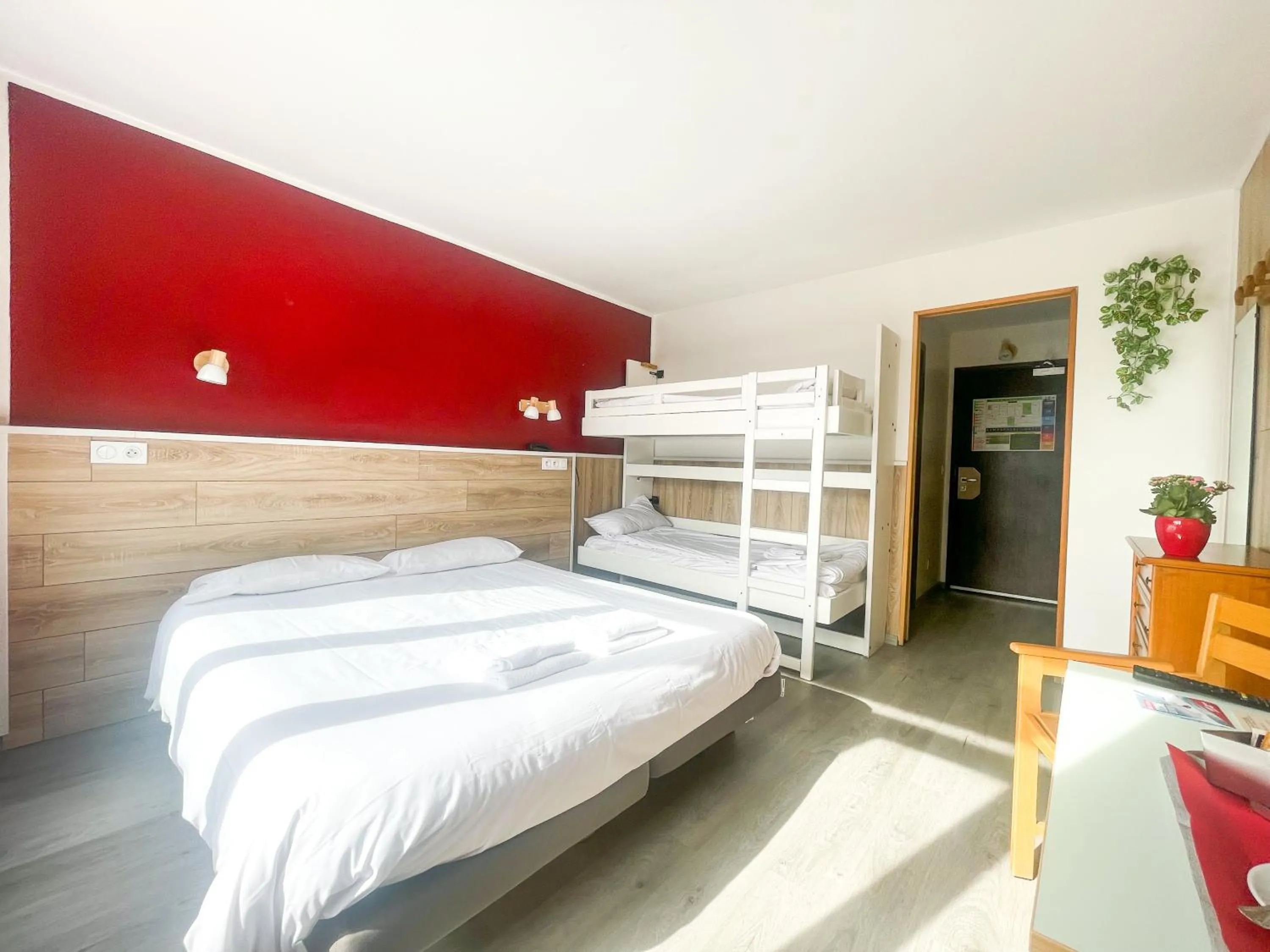 Bed in Atmosphere Hotel