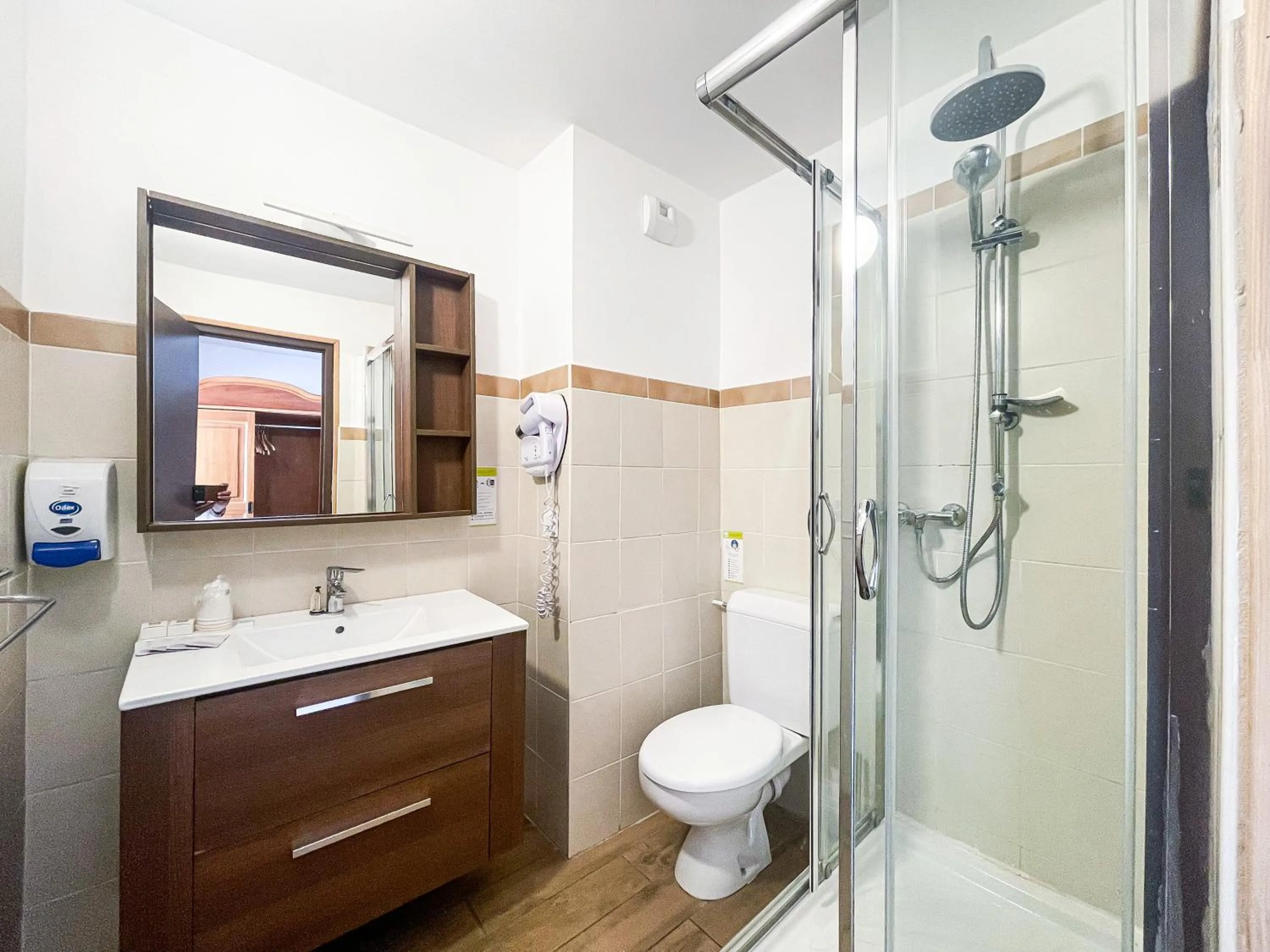 Bathroom in Atmosphere Hotel