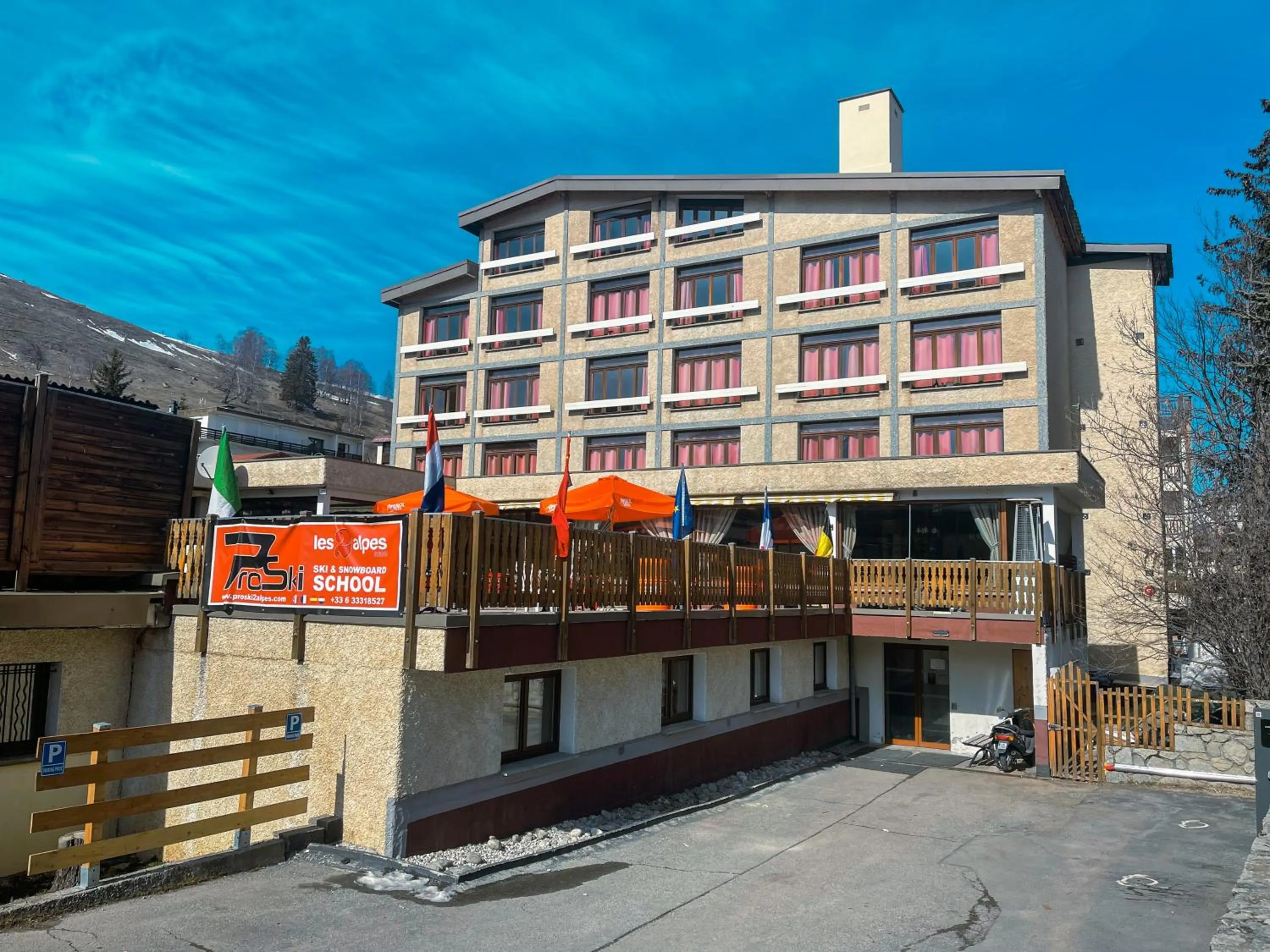 Property building in Atmosphere Hotel