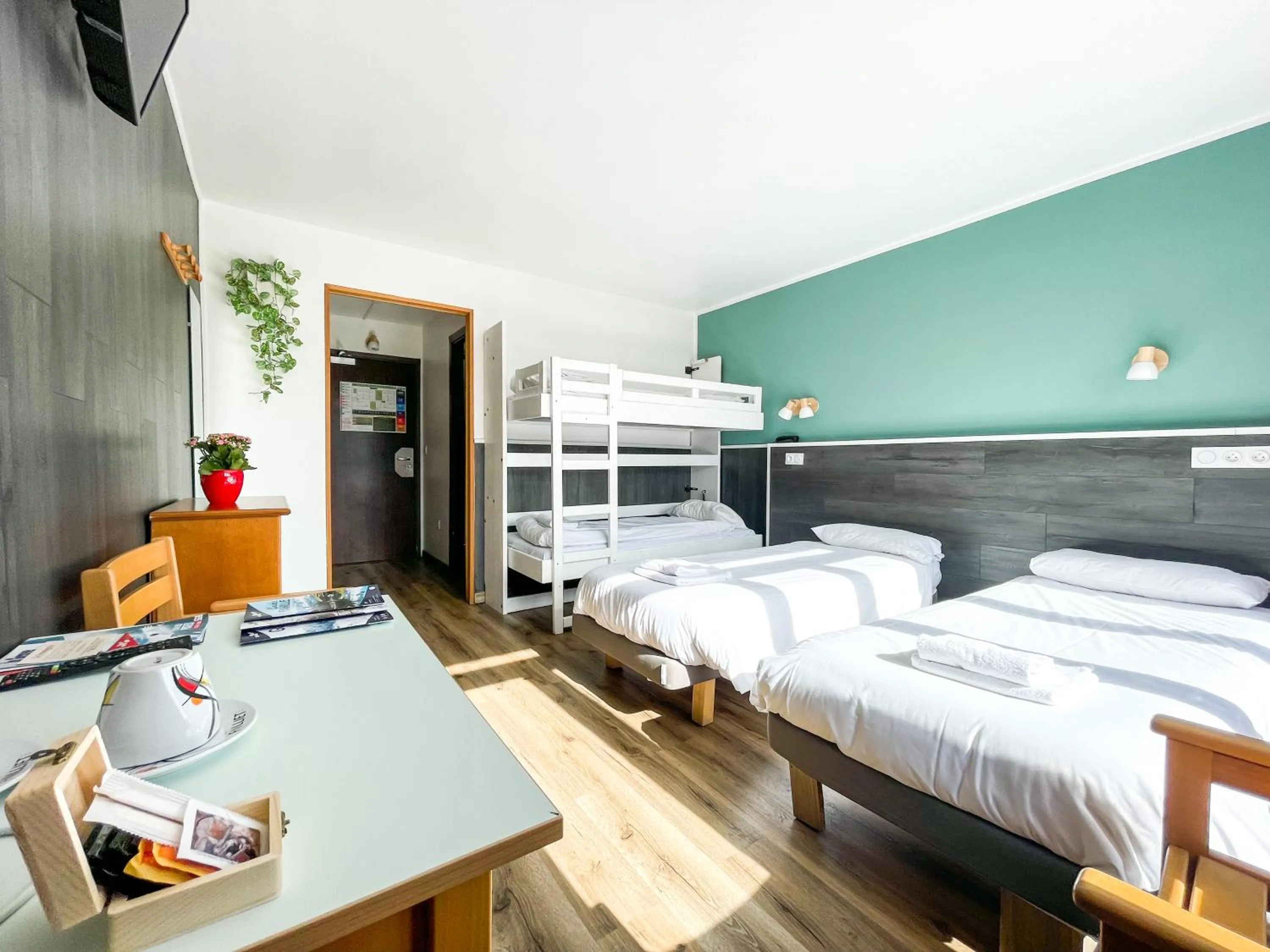 Bed in Atmosphere Hotel