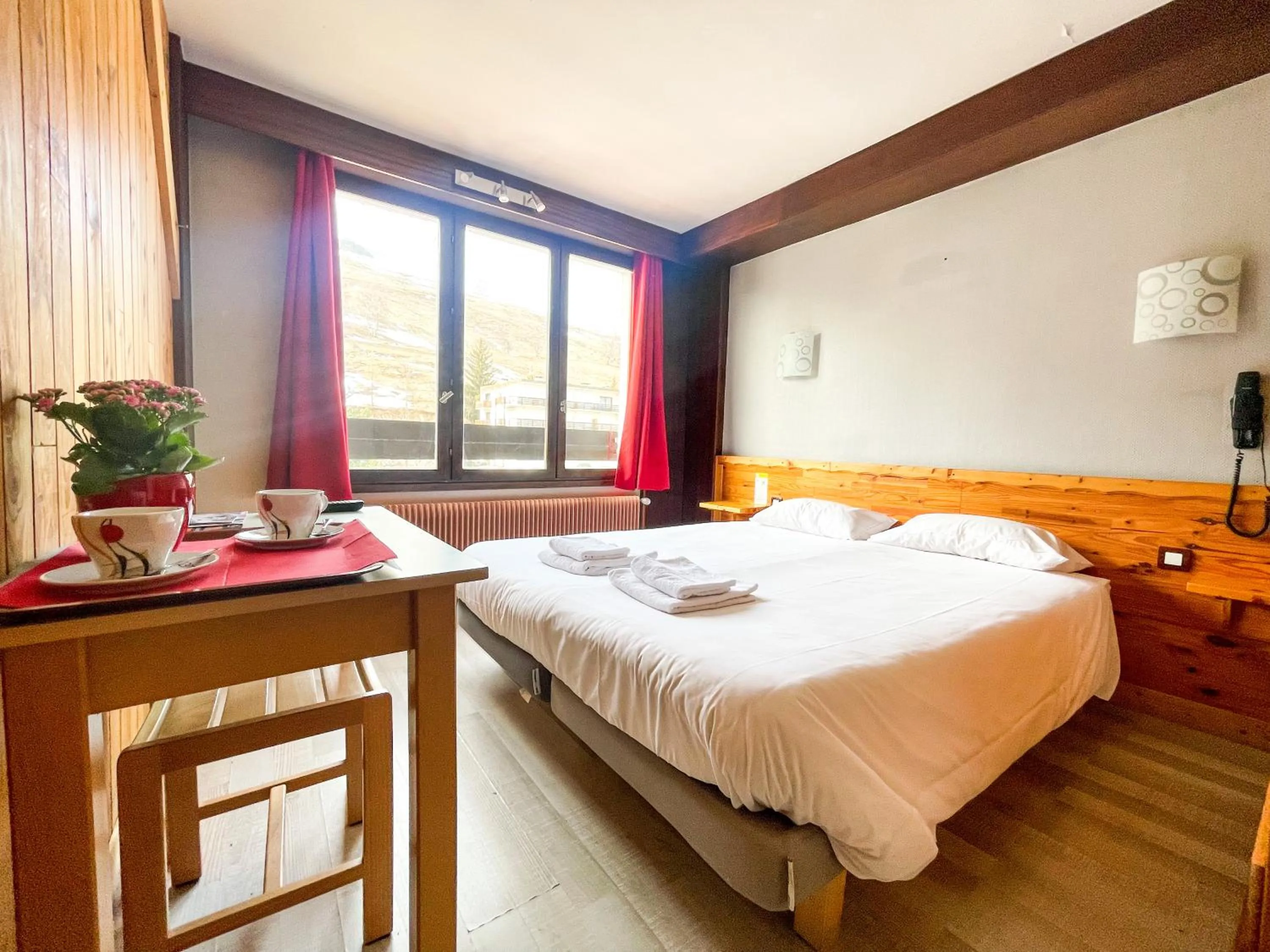 Bed in Atmosphere Hotel