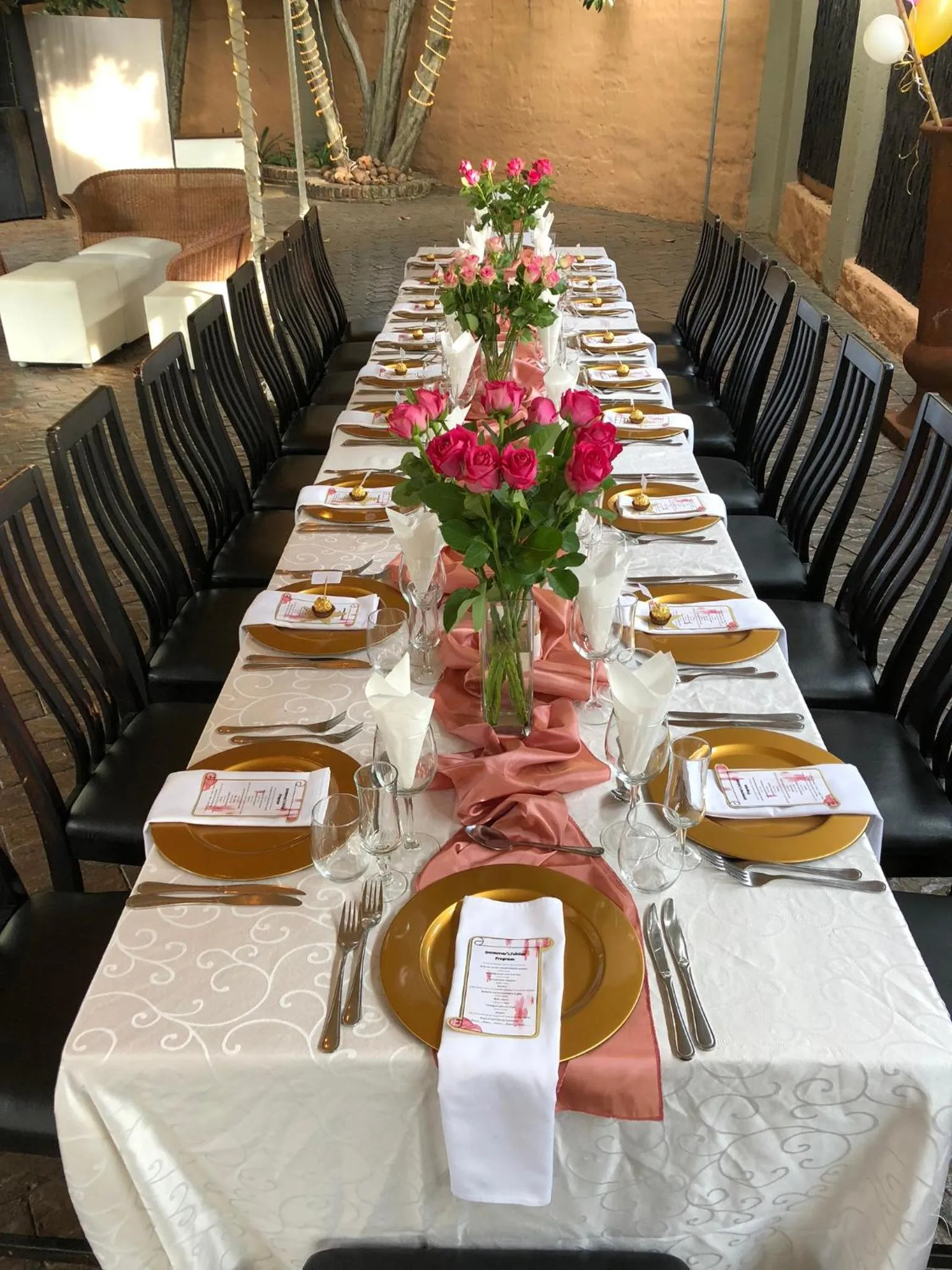 Banquet/Function facilities in Casa Toscana Lodge