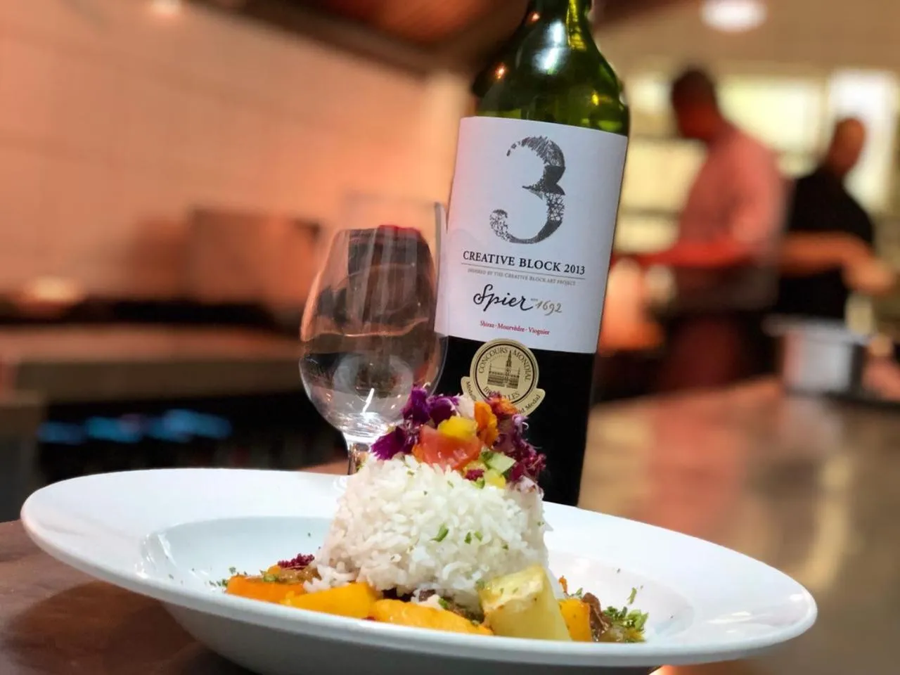 Food close-up in Casa Toscana Lodge