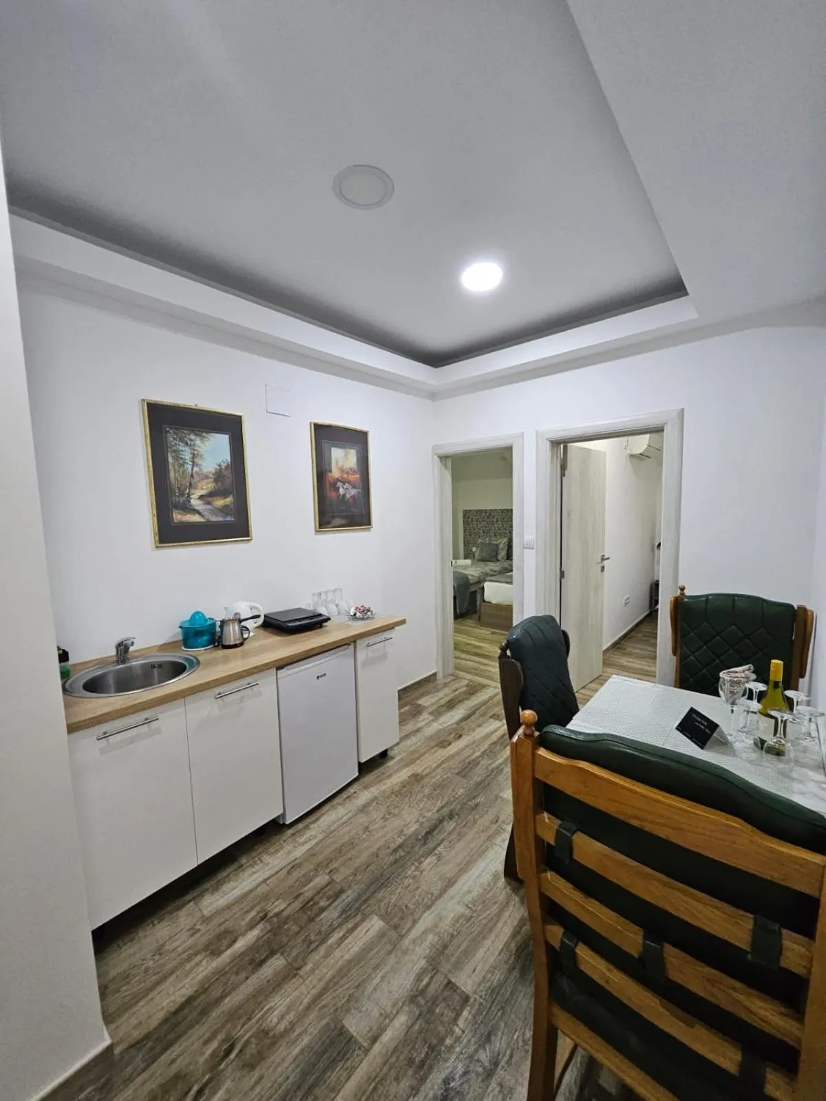 Kitchen or kitchenette in ForS Resort & Spa