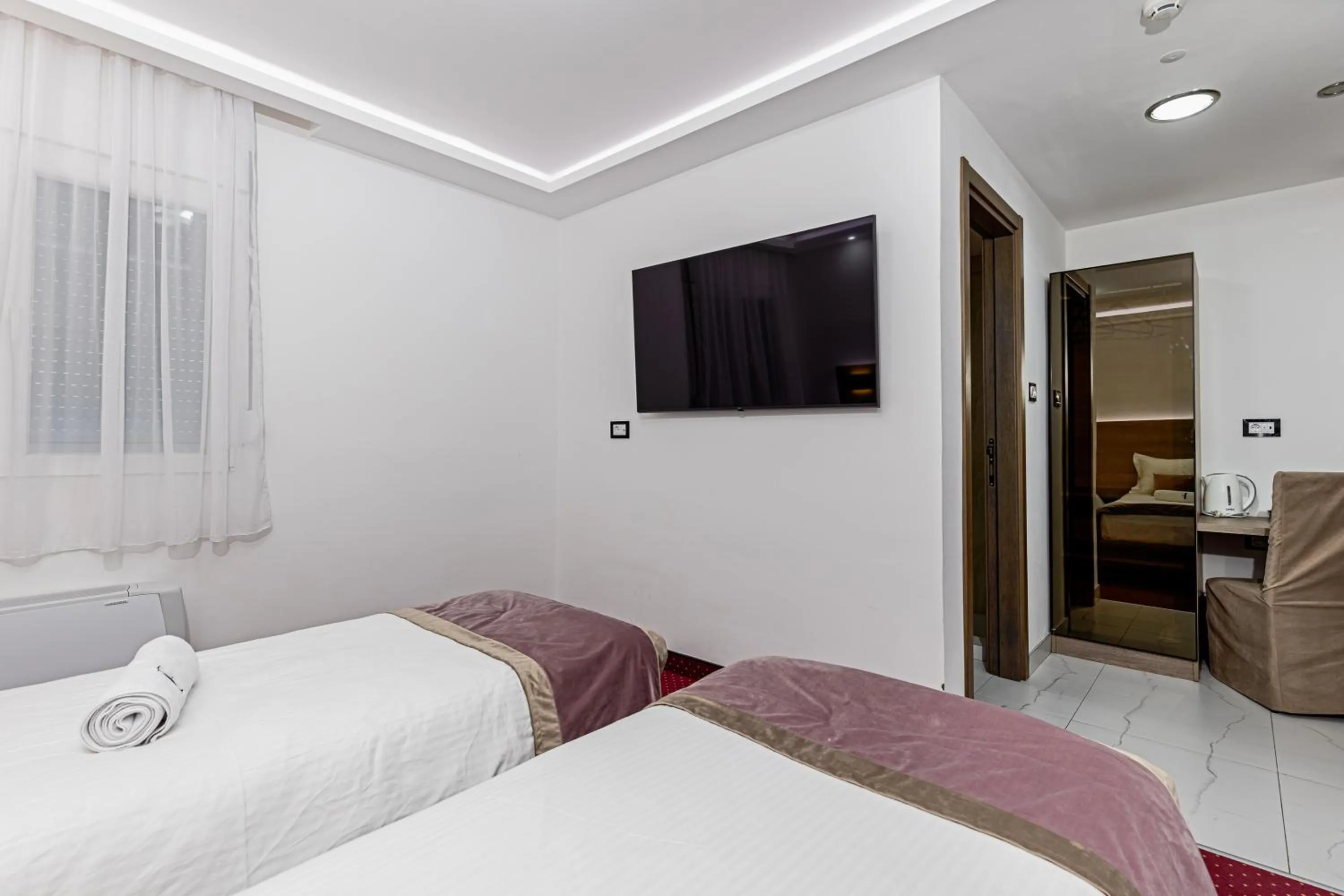 Bed in ForS Resort & Spa