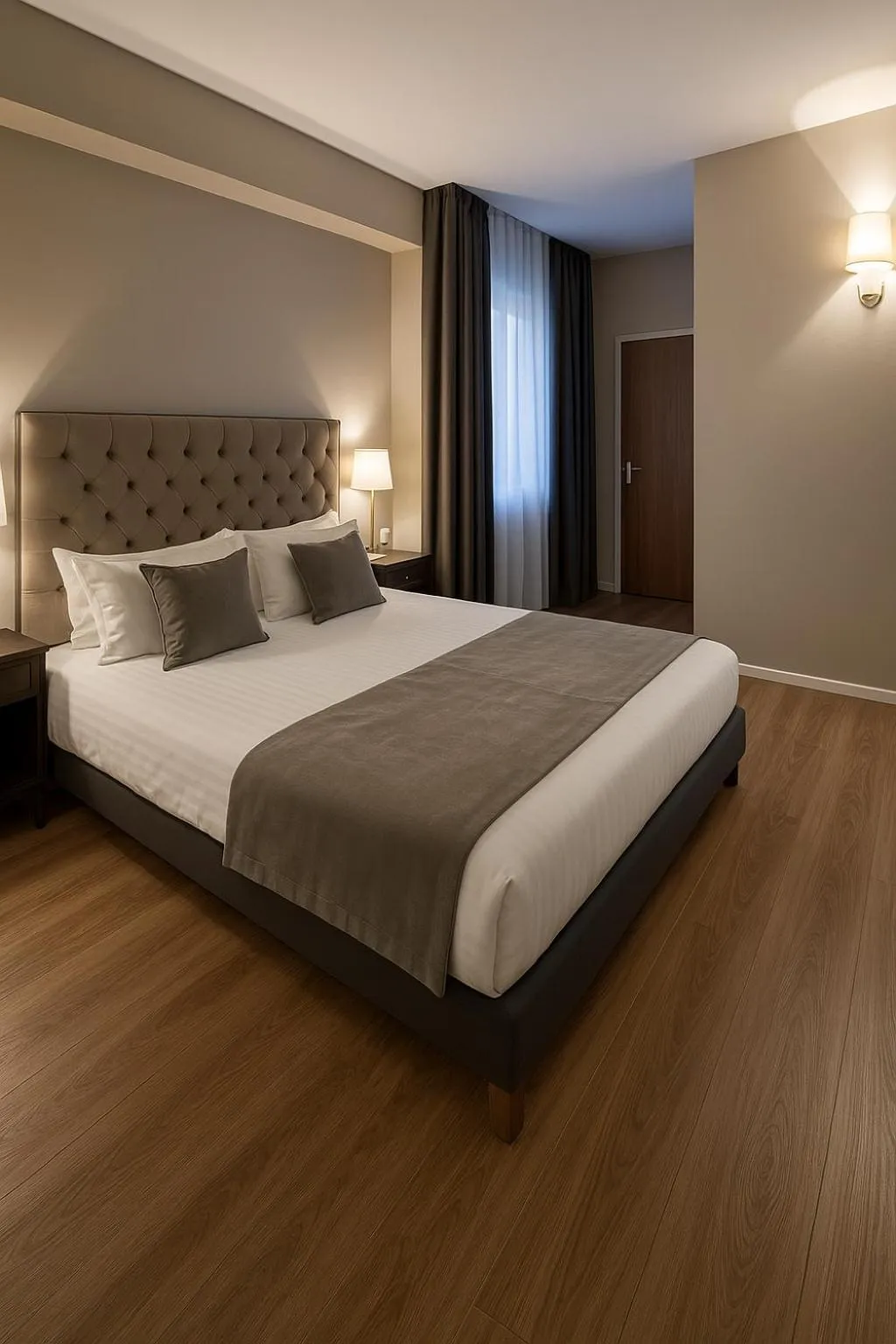 Bed in Thoiry Étoile Lodge