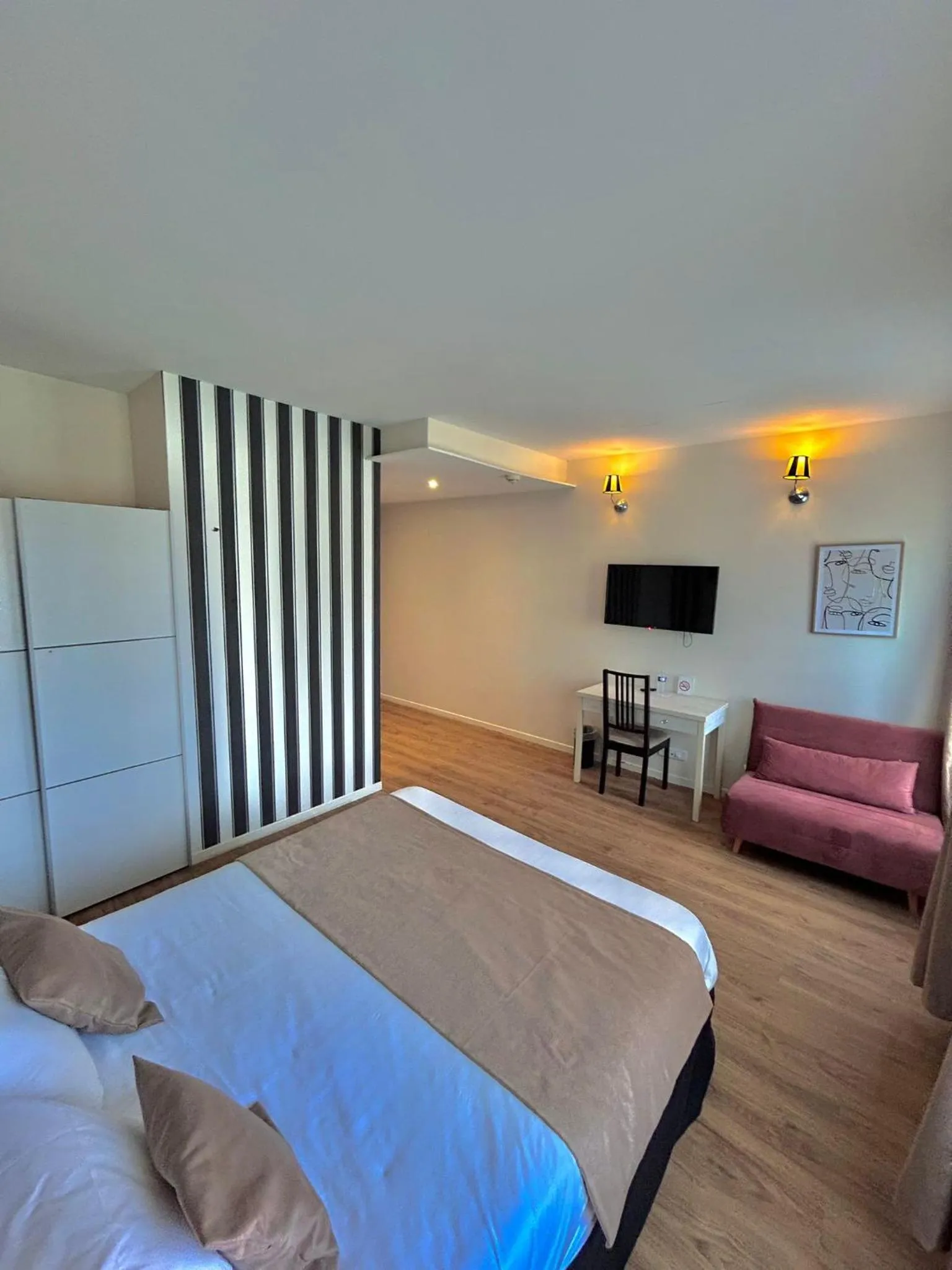 Bed in Thoiry Étoile Lodge